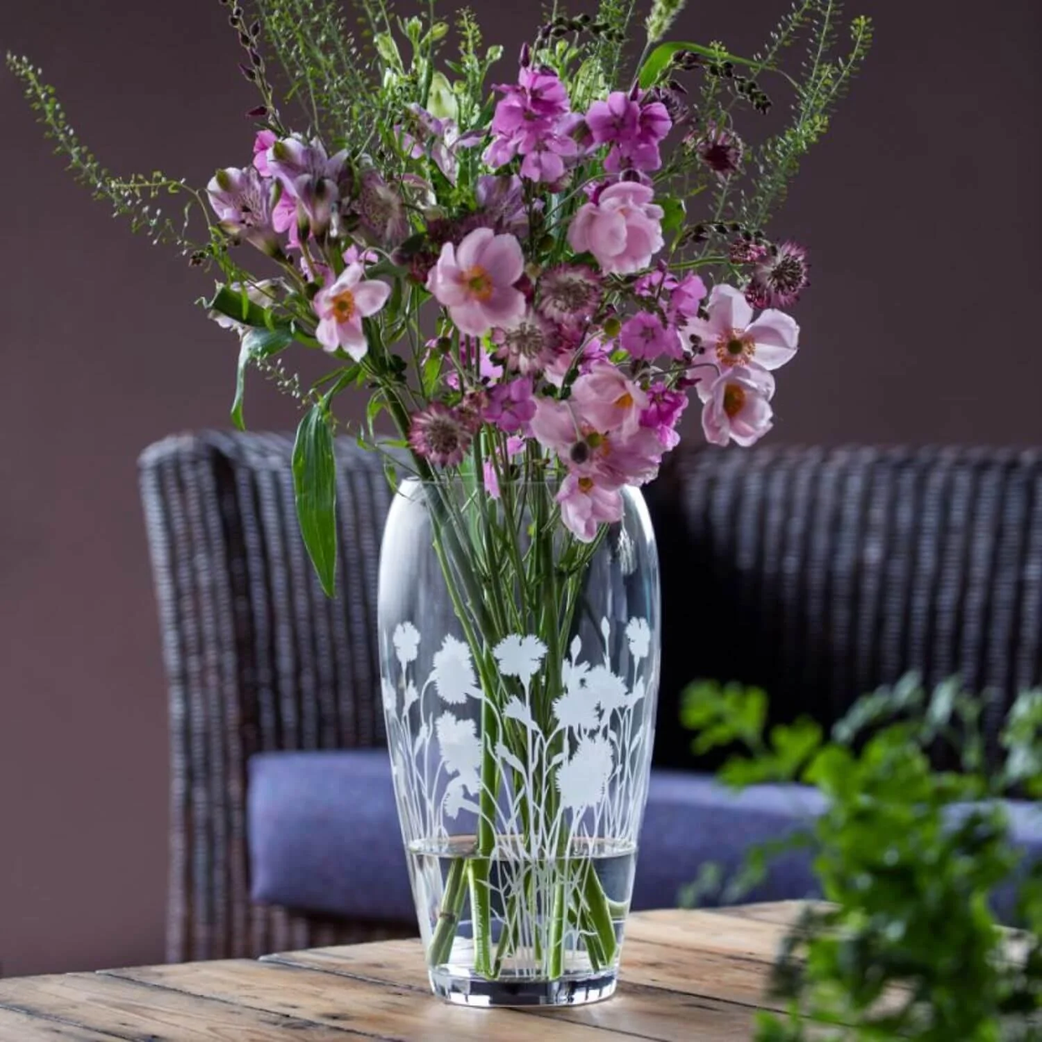Dartington Bloom Bouquet Vase - Dianthus - Image 2