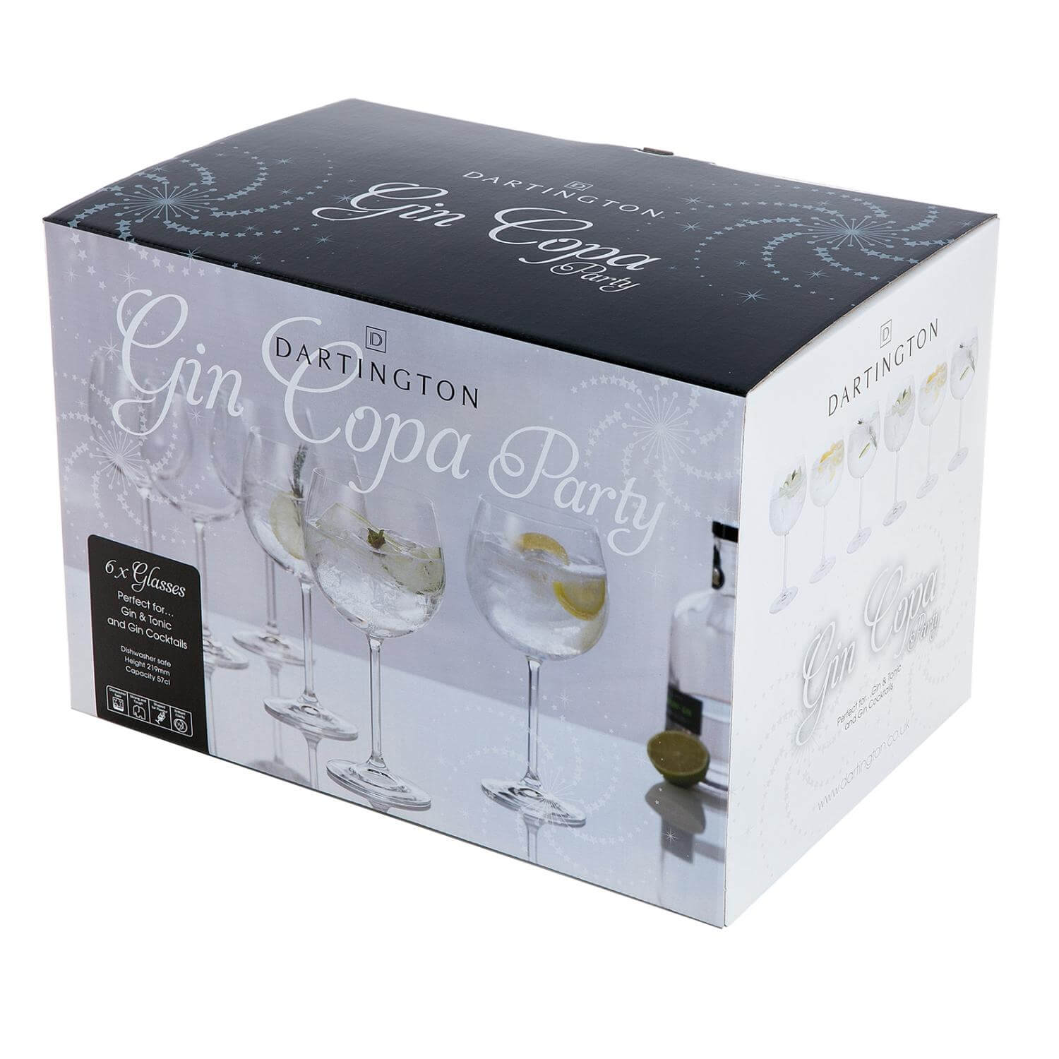 Dartington Gin Copa 52cl Party Glasses - Pack of 6 - Image 3