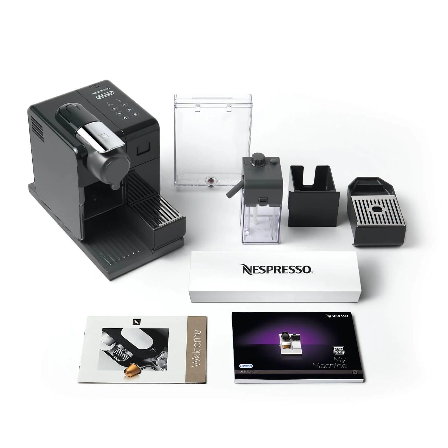 De'Longhi EN560B Nespresso Lattissima Touch Coffee Pod Machine - Black - Image 6