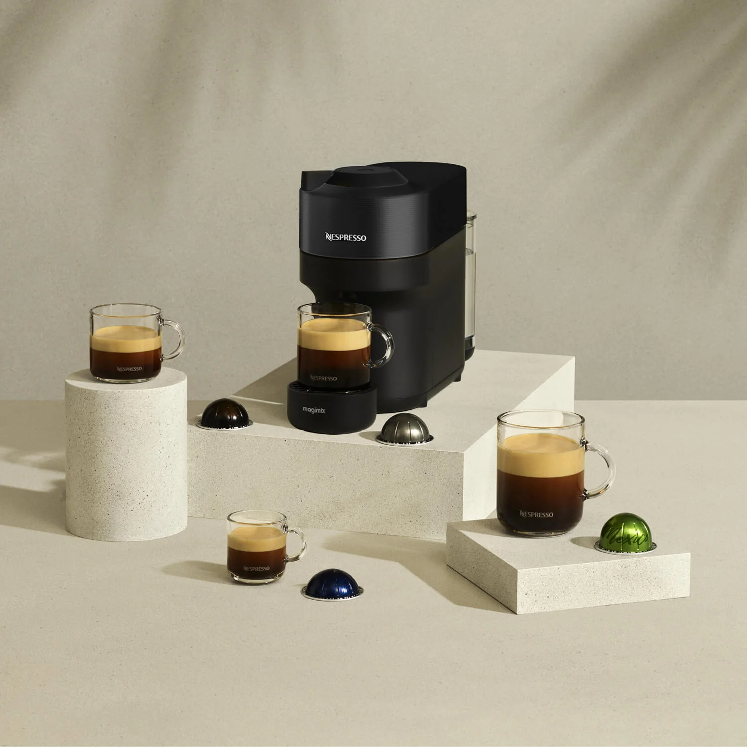 De'Longhi ENV90.B Nespresso Vertuo Pop Coffee Machine - Black - Image 8