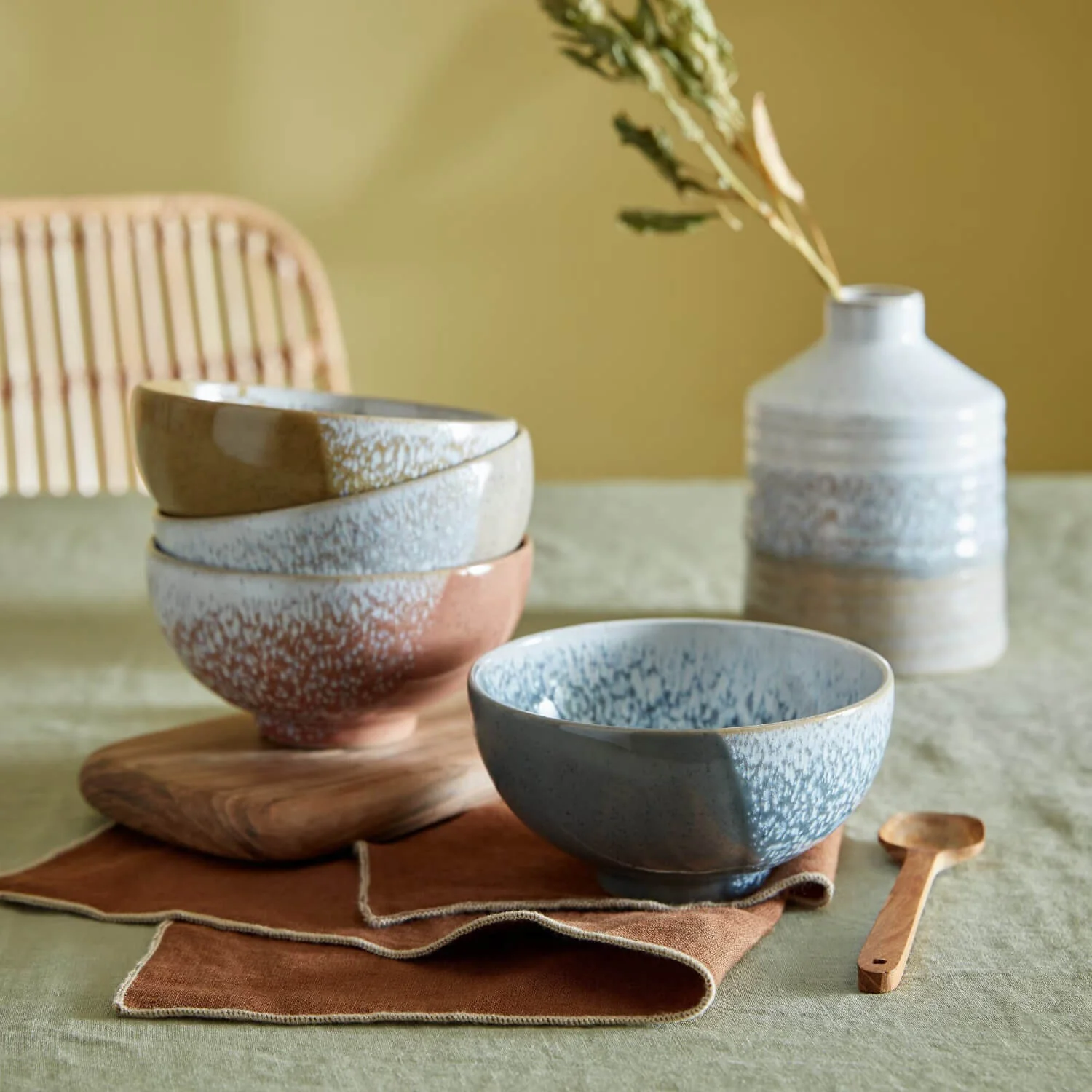 Denby Accents 13cm Rice Bowl - Slate - Image 3