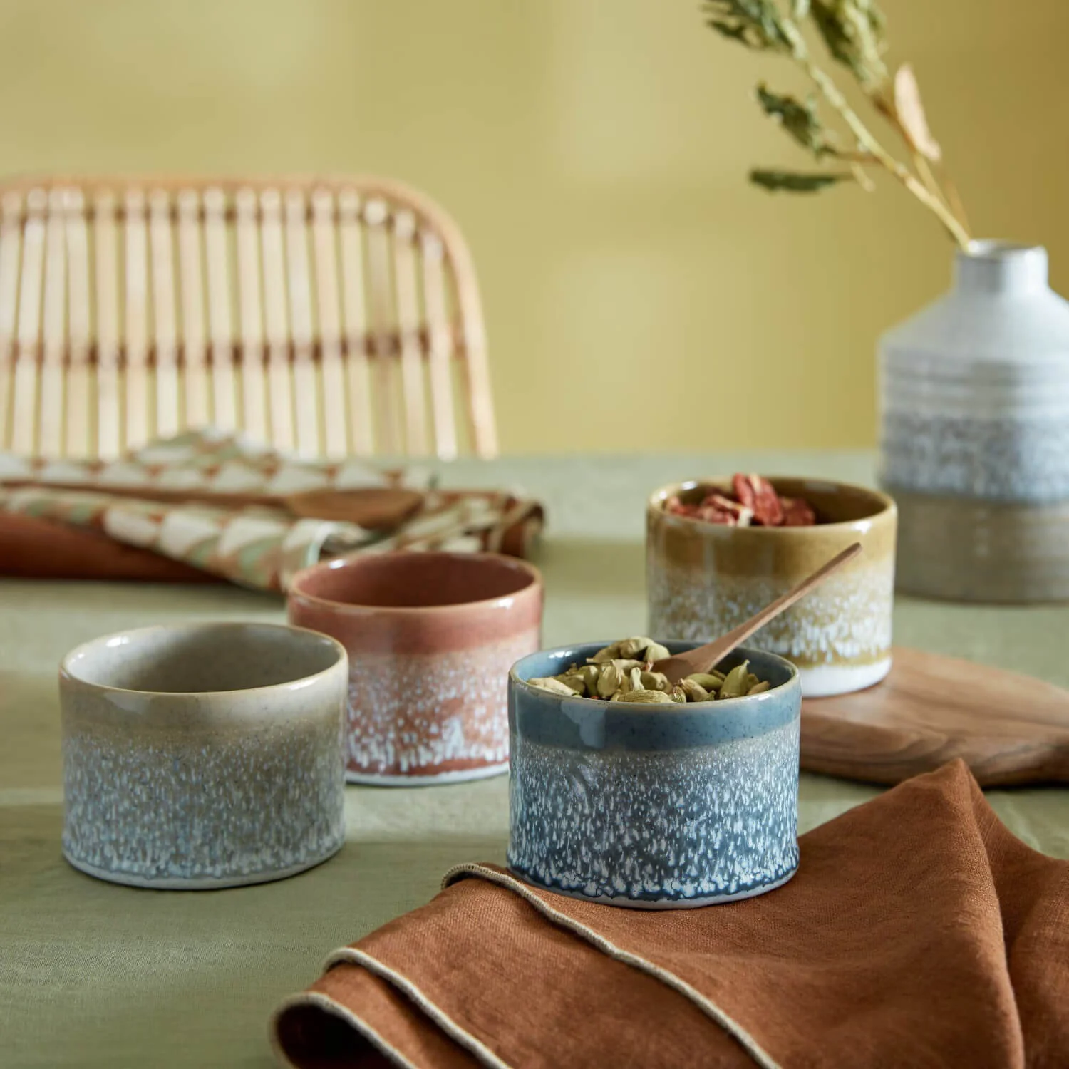 Denby Accents Small Round Pot - Slate - Image 3