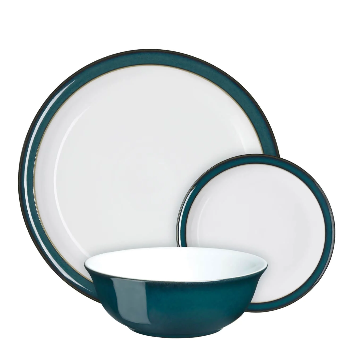 Denby Greenwich Tableware Set - 12-Piece