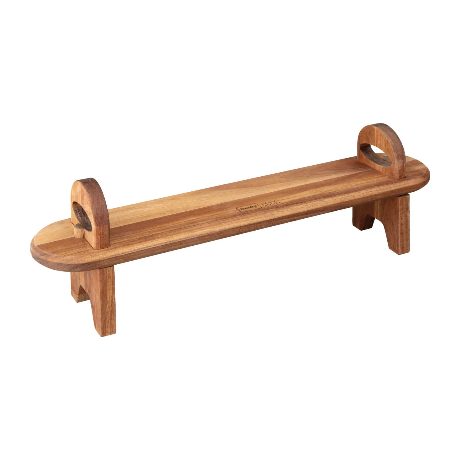 Denby James Martin 60cm Long Raised Wood Serving Board Set