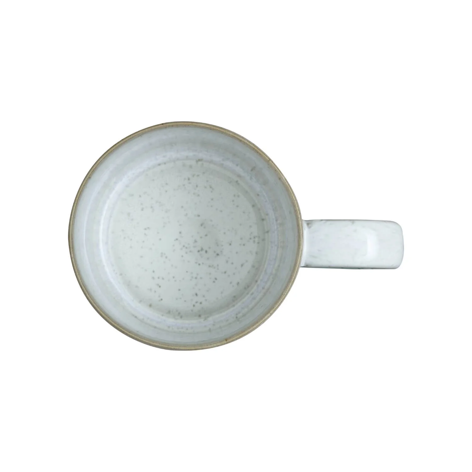 Denby Kiln 295ml Small Ridged Mug - Green - Image 2