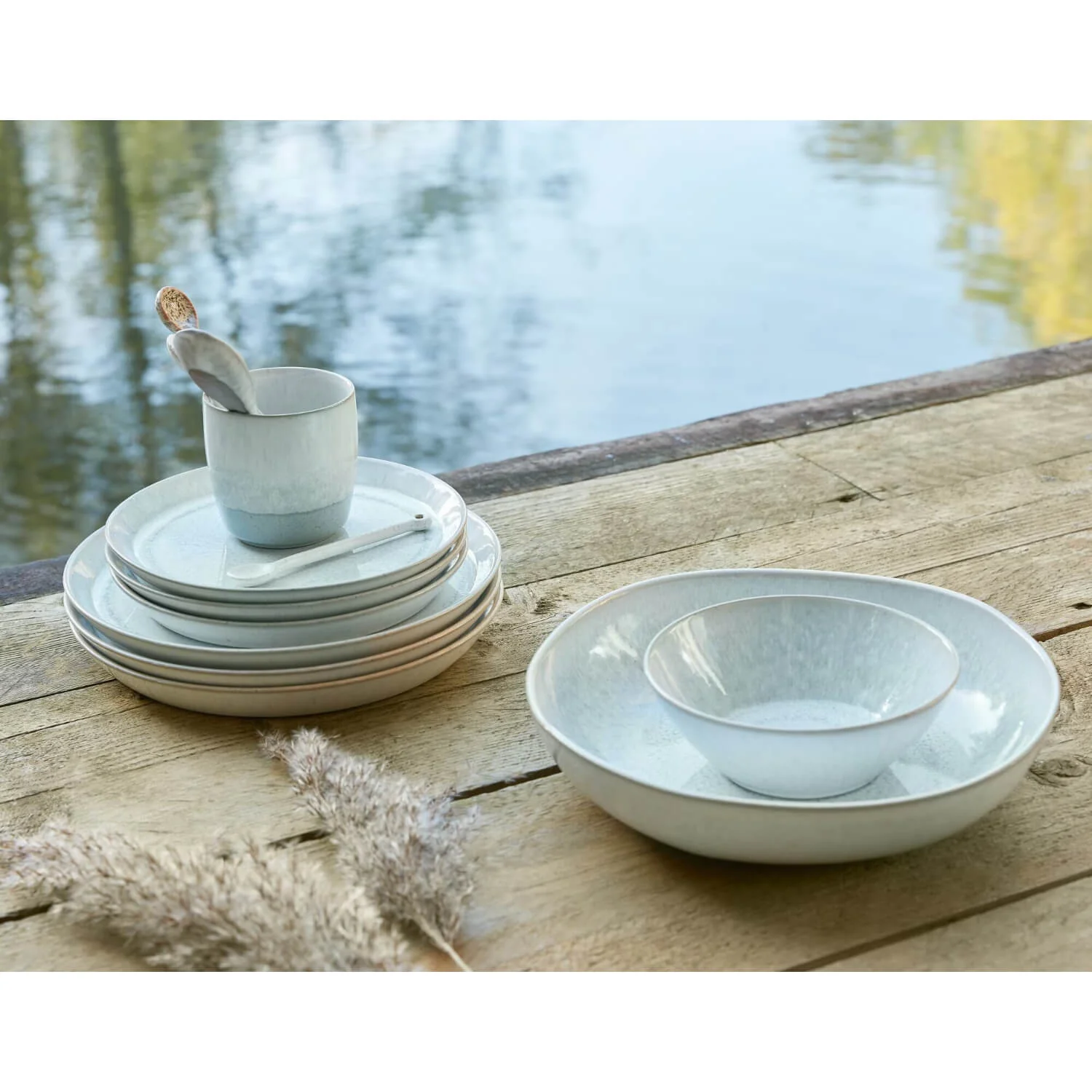 Denby Kiln 16.5cm Cereal Bowl - Green - Image 5