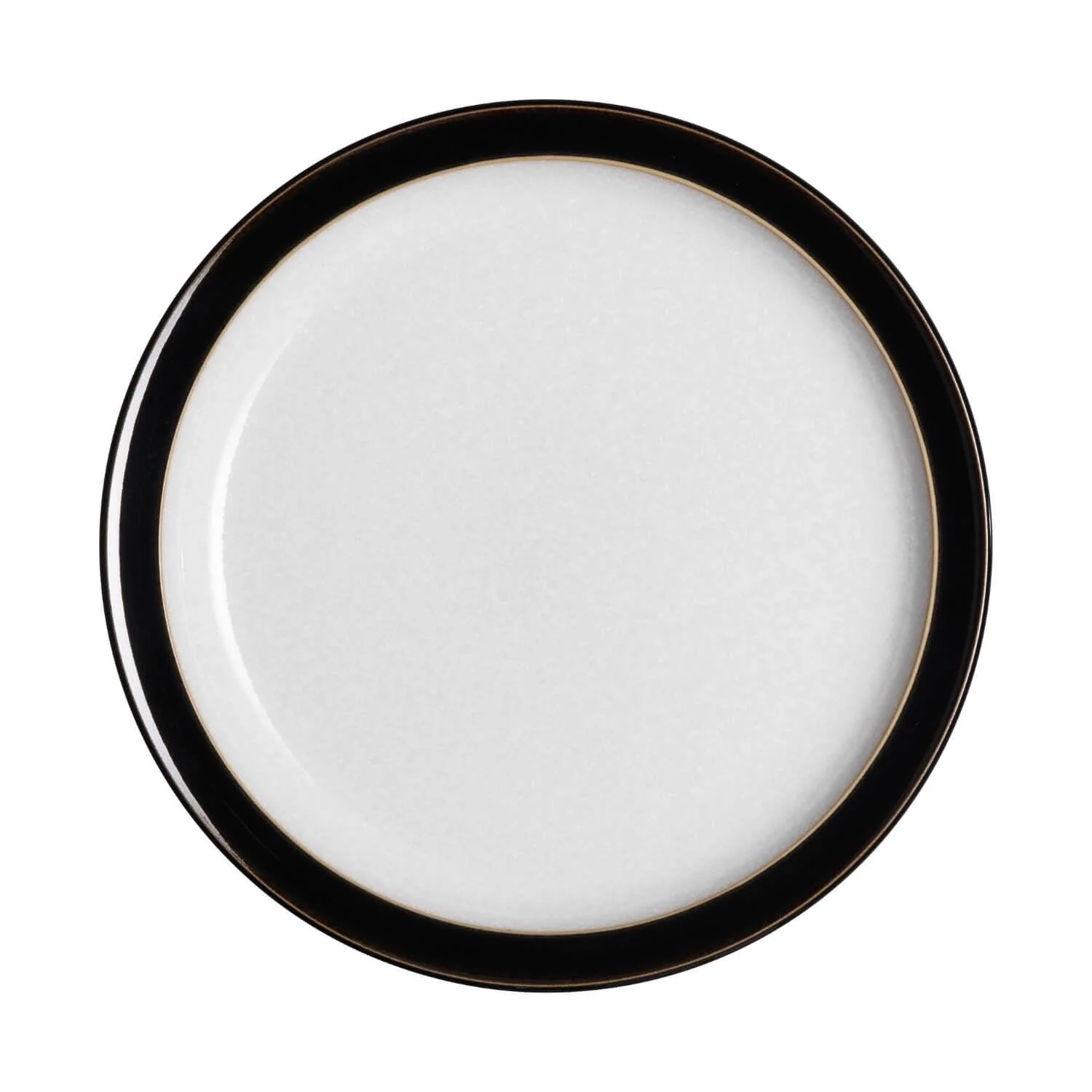 Denby Elements Black Small Plate - 17.5cm