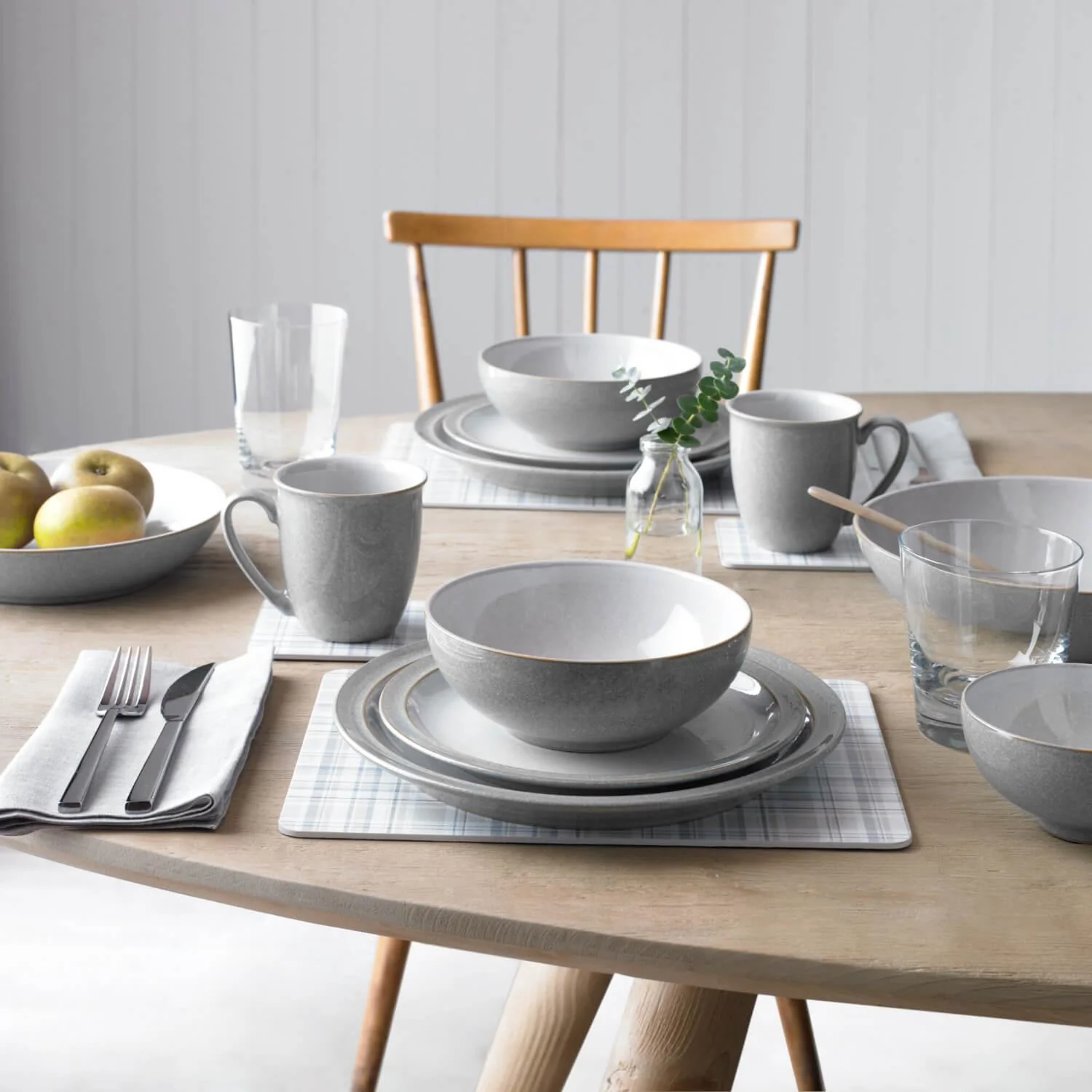 Denby Elements Light Grey Mug - 330ml - Image 2