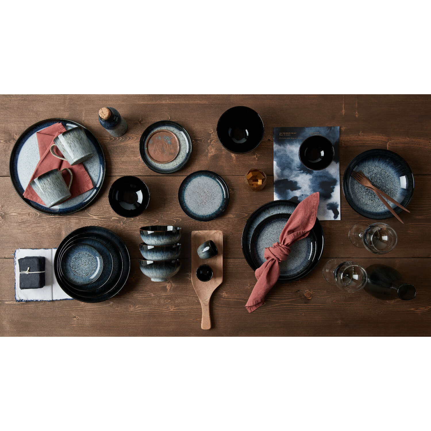 Denby Stoneware 14.5cm Deep Noodle Bowl - Halo - Image 3