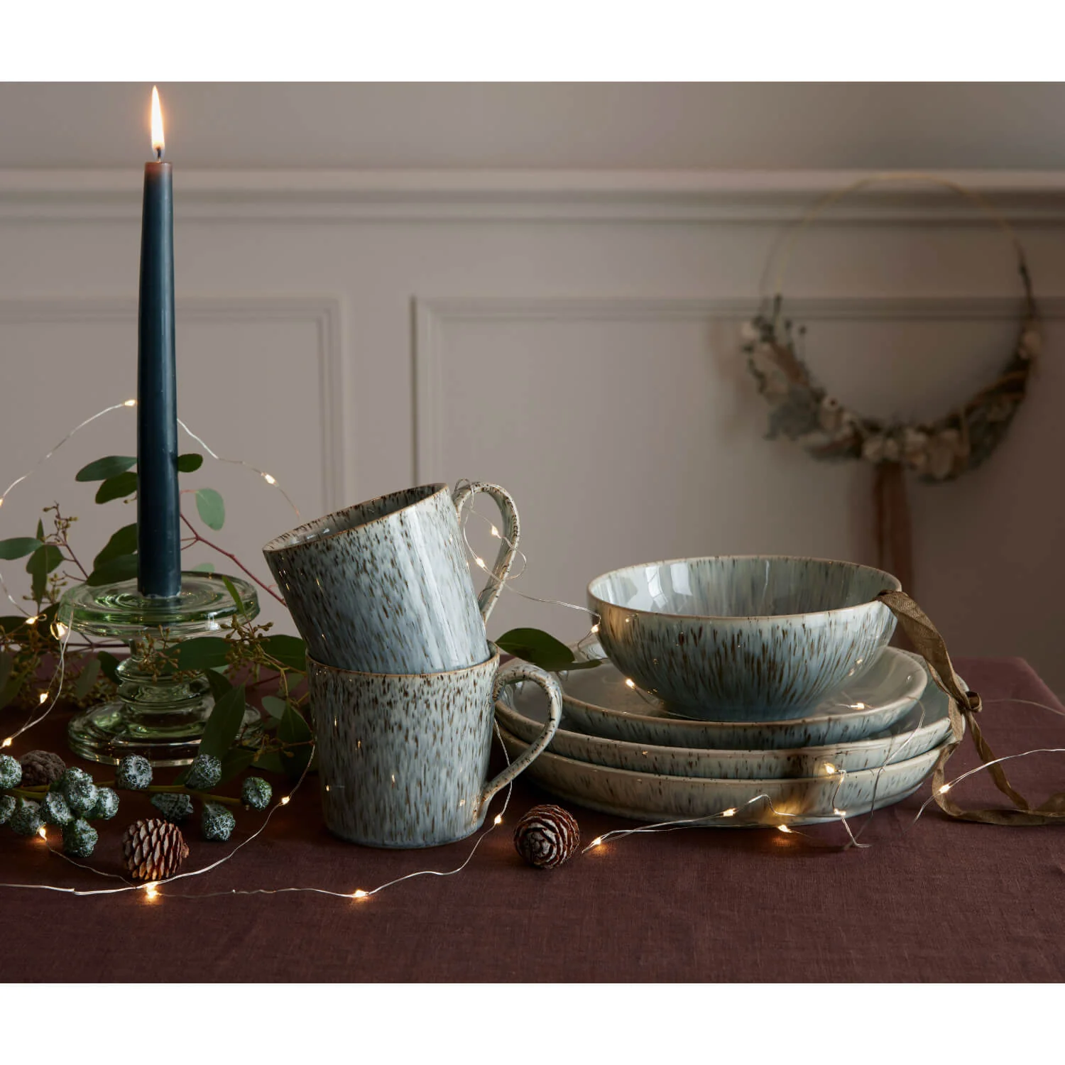 Denby Stoneware 400ml Mug - Halo Speckle - Image 3