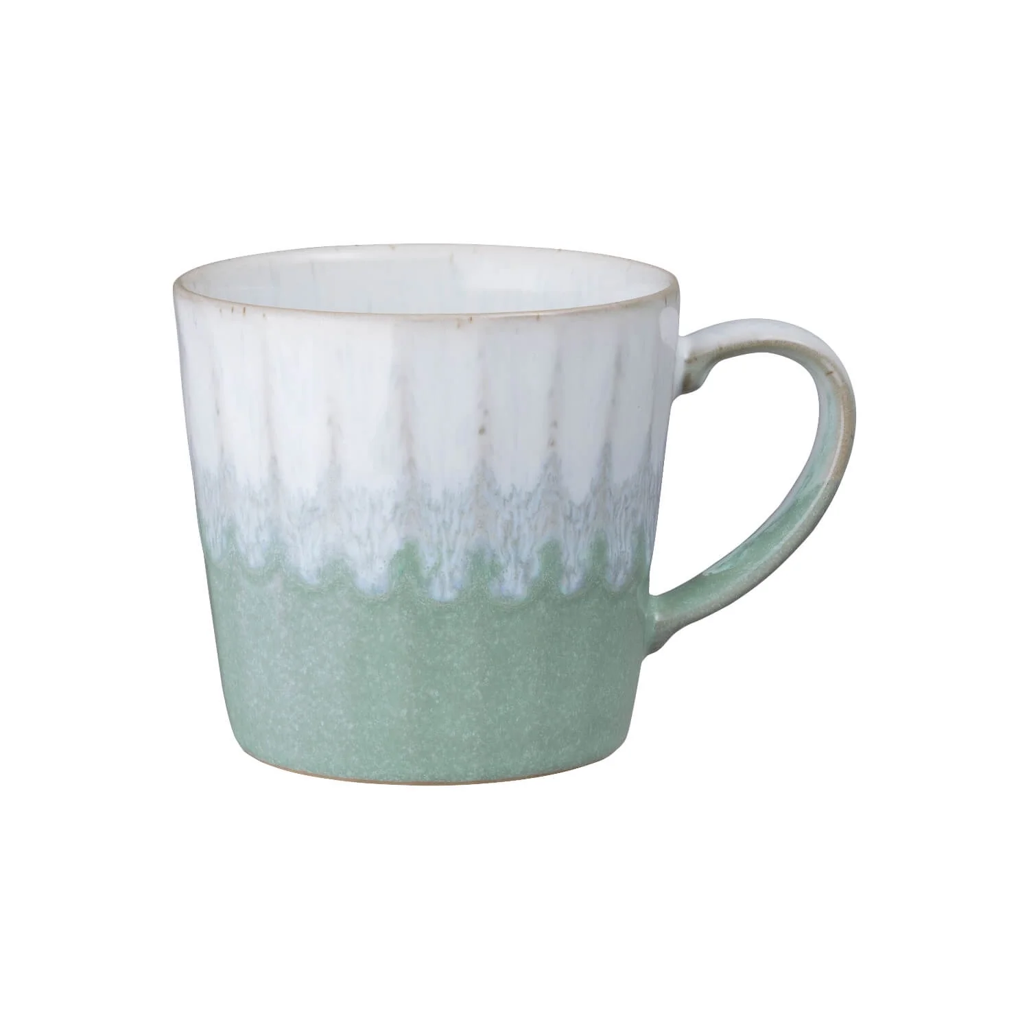 Denby Stoneware 400ml Reactive Mug - Light Green