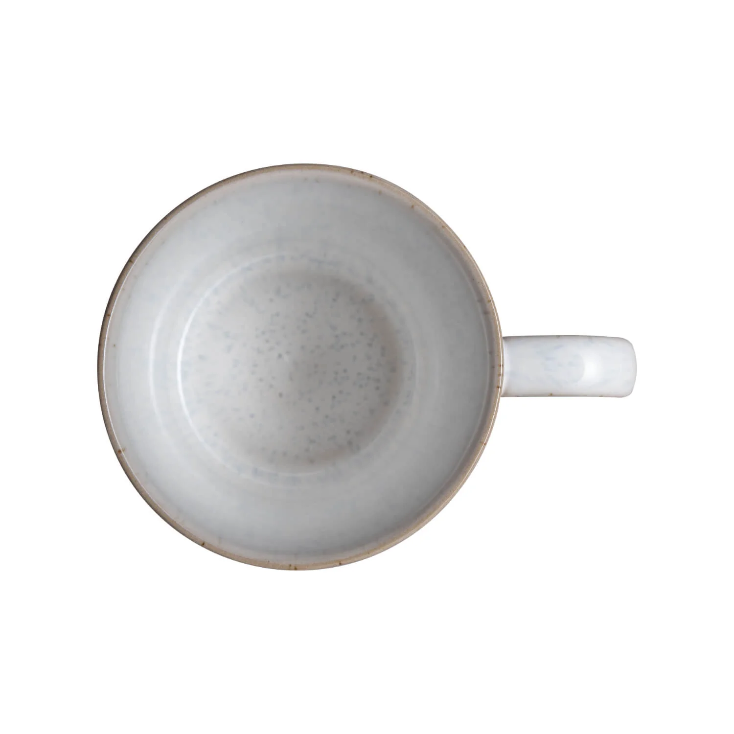 Denby Stoneware 400ml Reactive Mug - Light Grey - Image 2