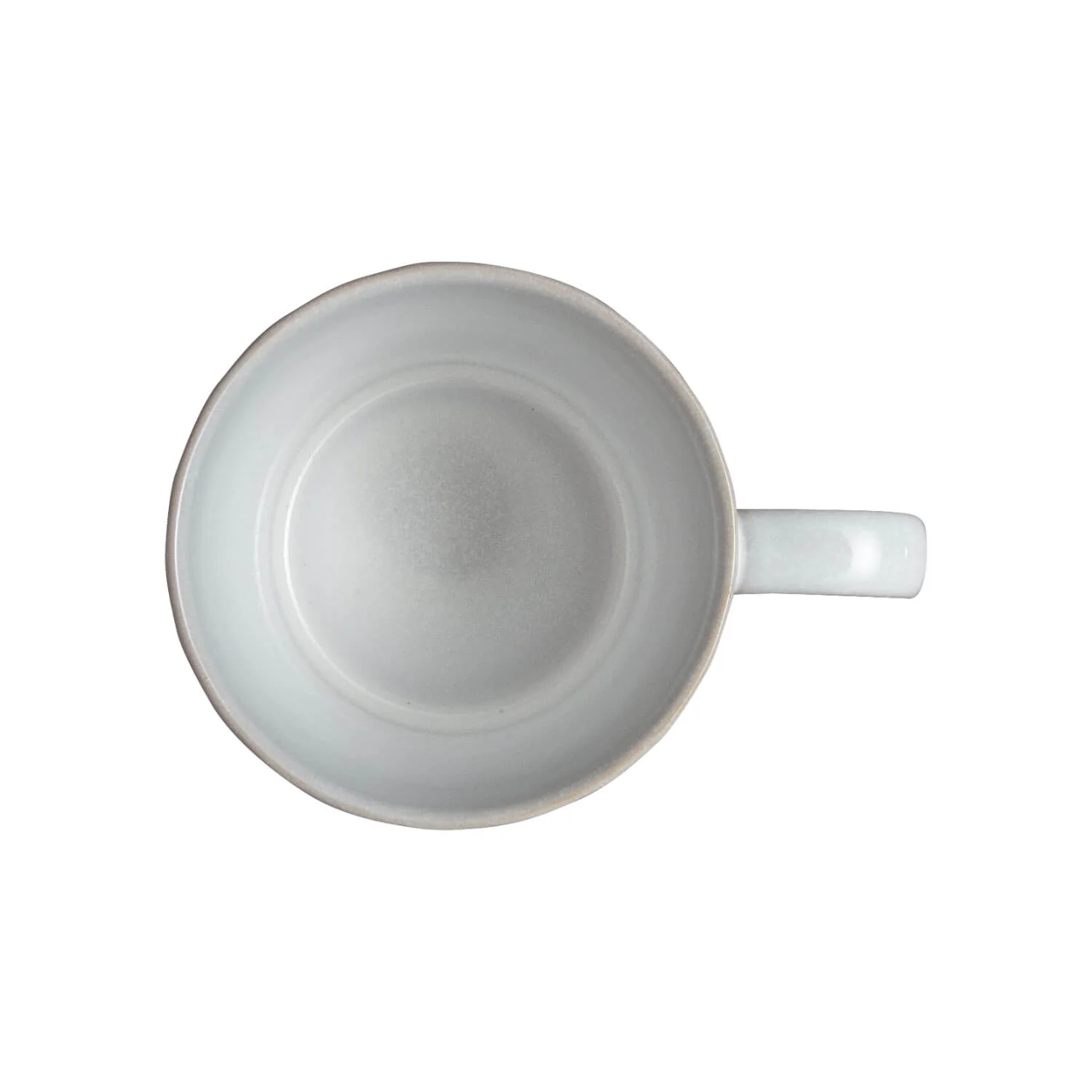 Denby Stoneware 400ml Reactive Mug - White - Image 2
