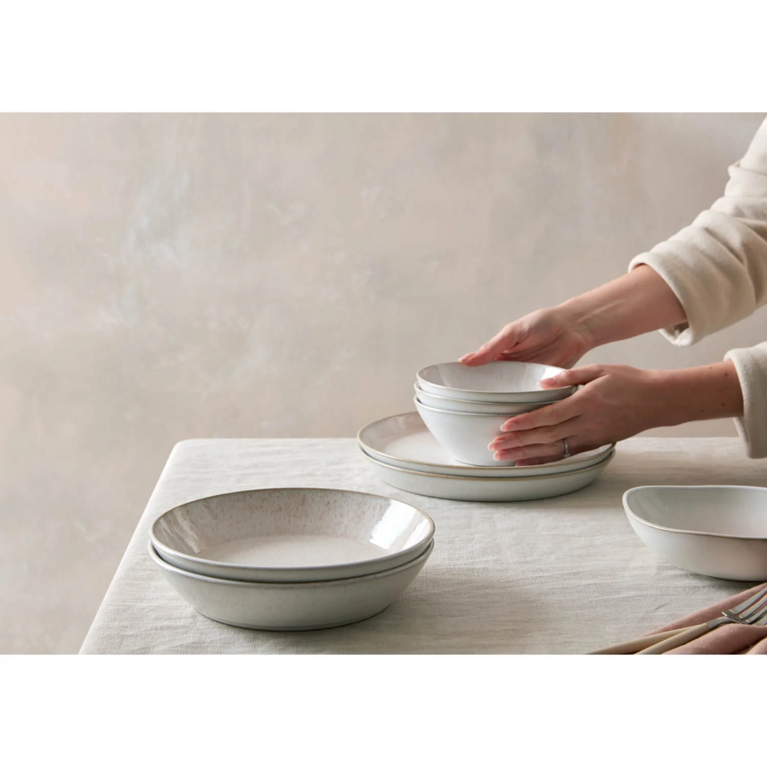 Denby Stoneware Kiln 10.5cm Small Bowl - Coral - Image 5
