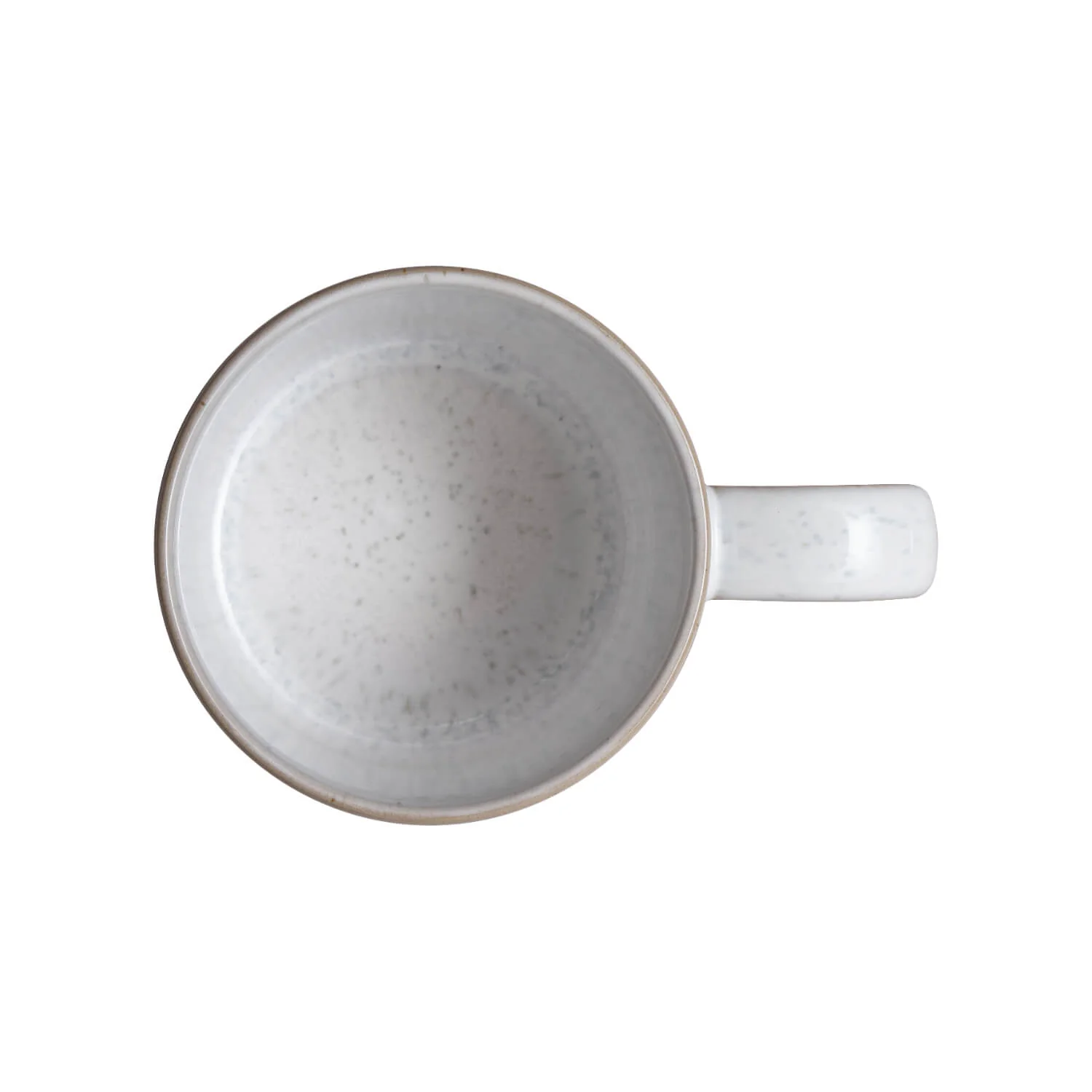 Denby Stoneware Kiln Accents 295ml Small Ridged Mug - Lemon - Image 2