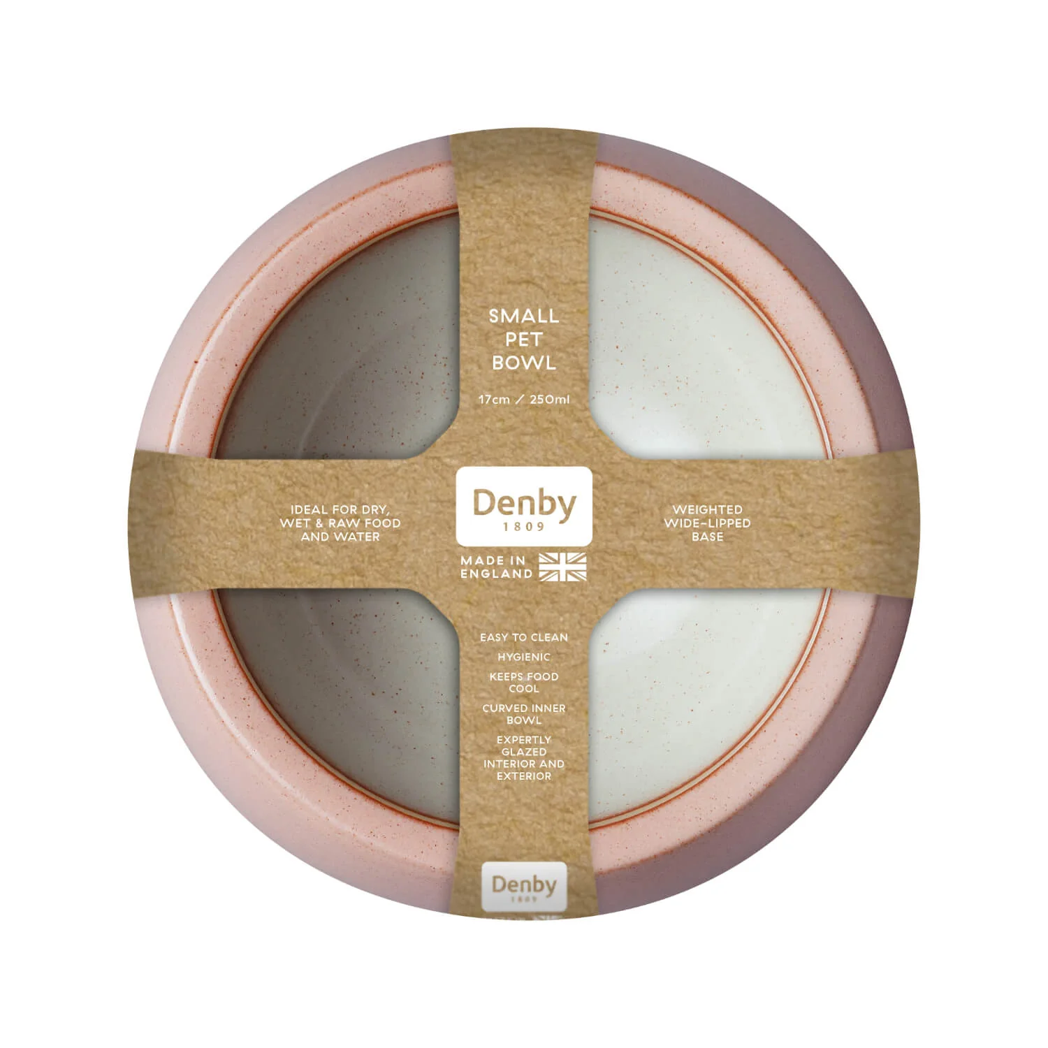 Denby Stoneware Small Pet Bowl - Heritage Piazza - Image 3