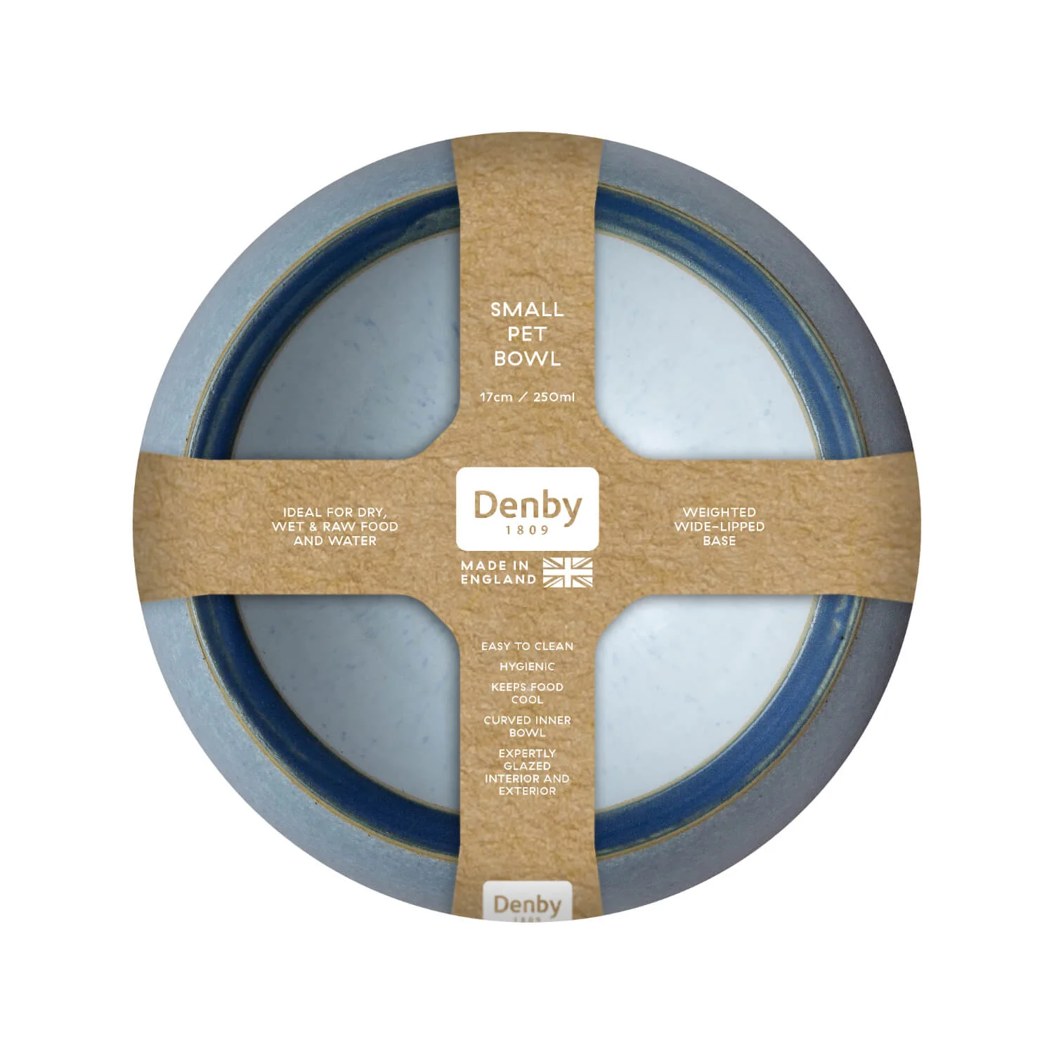 Denby Stoneware Small Pet Bowl - Studio Grey - Image 3