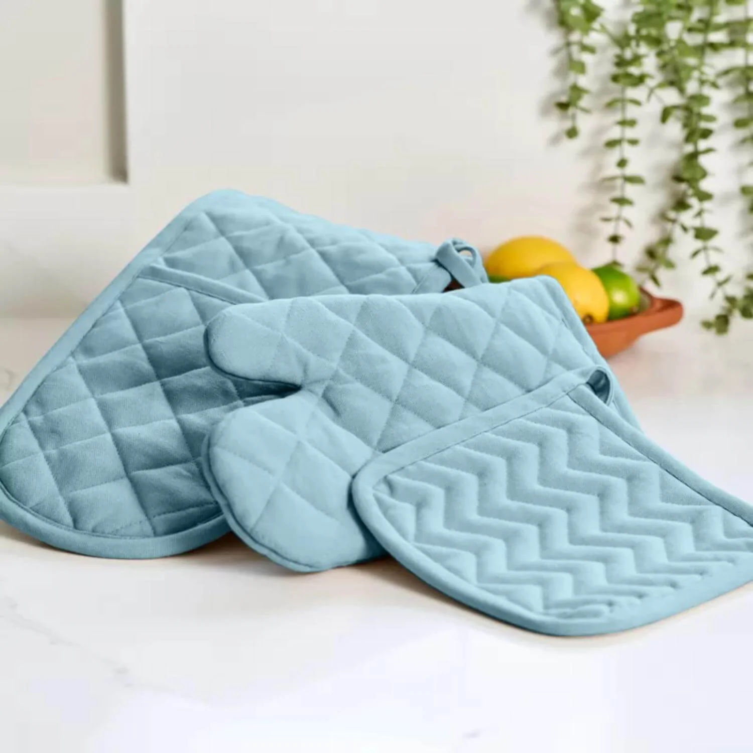 Dexam Love Colour Cotton Gauntlet - Duck Egg - Image 7