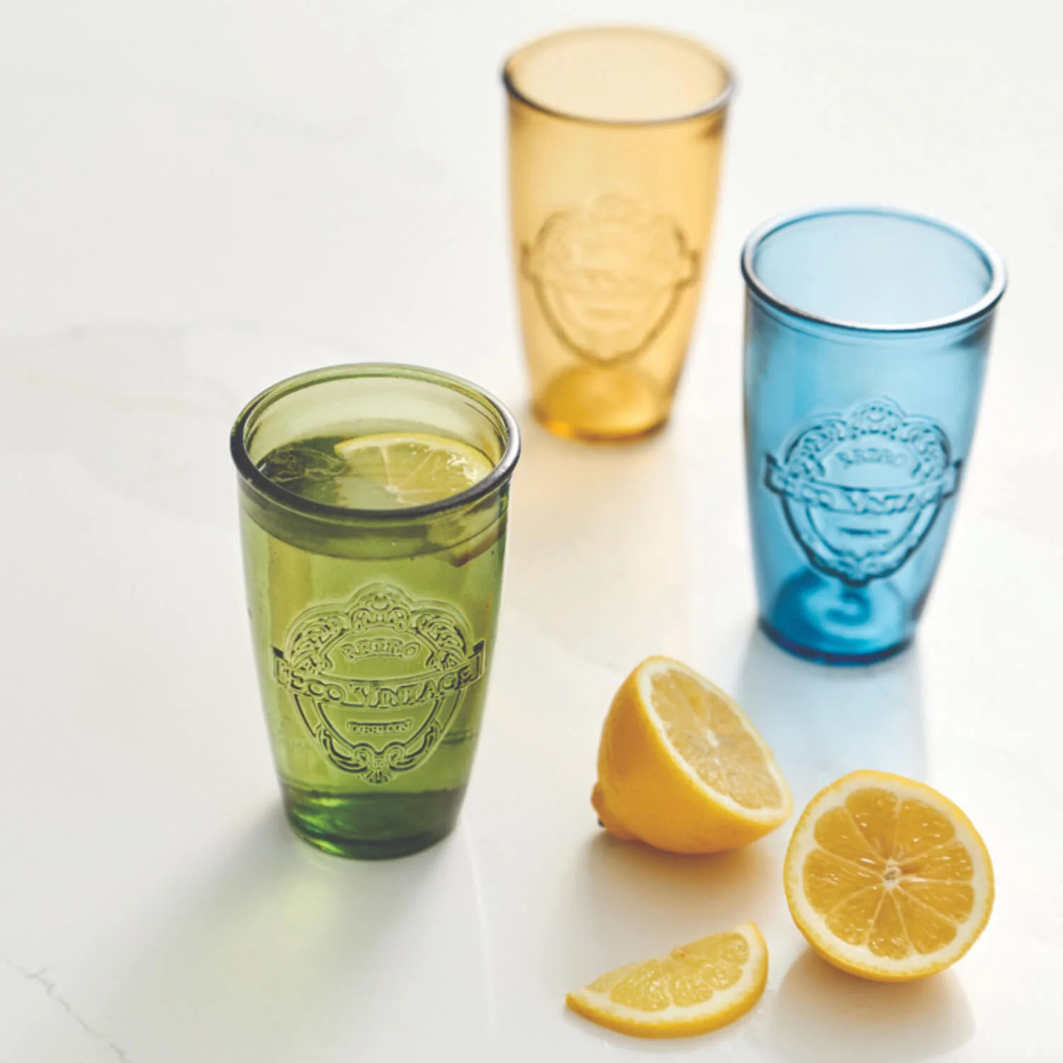 Dexam Sintra 100% Recycled Glass 350ml Tumbler - Green - Image 2