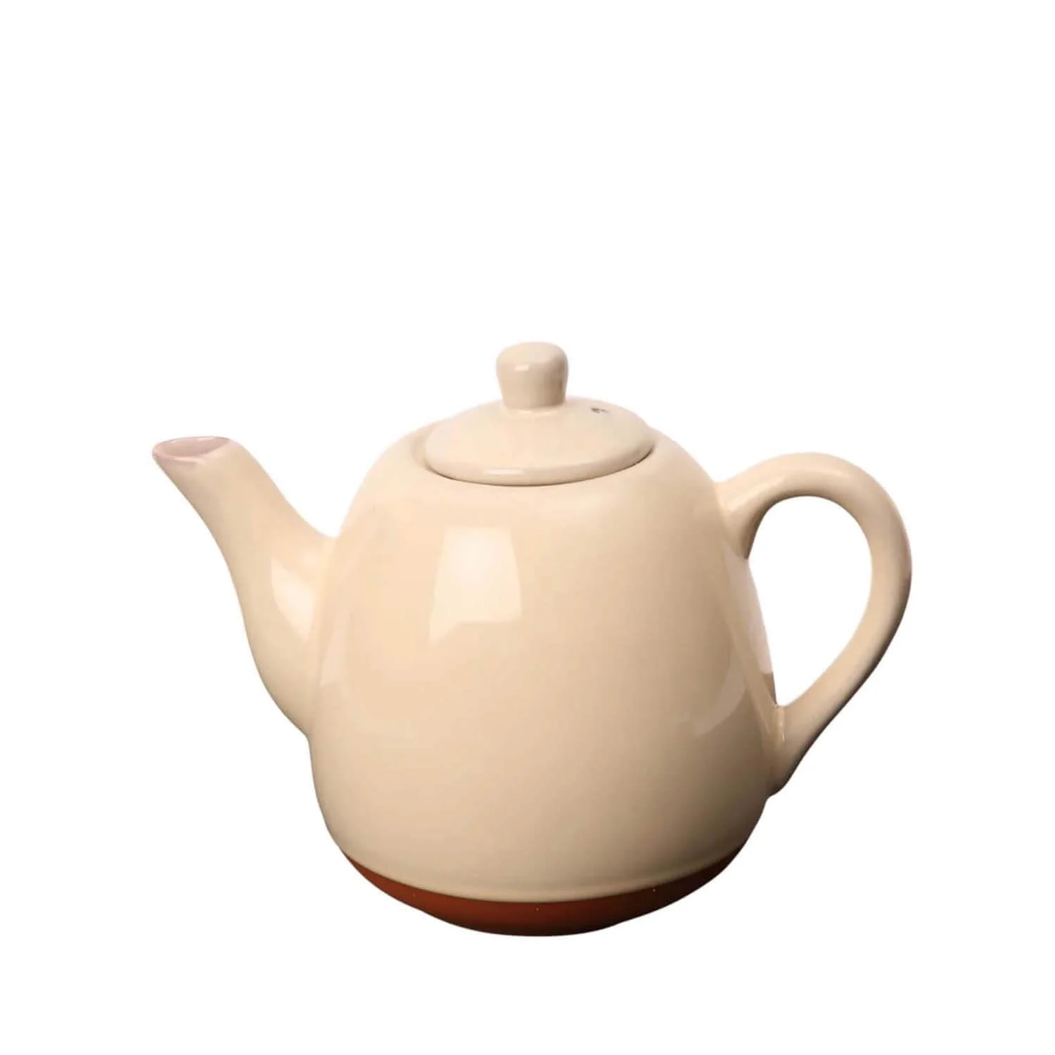 Dexam Sintra Glazed 800ml Terracotta Teapot - Stone