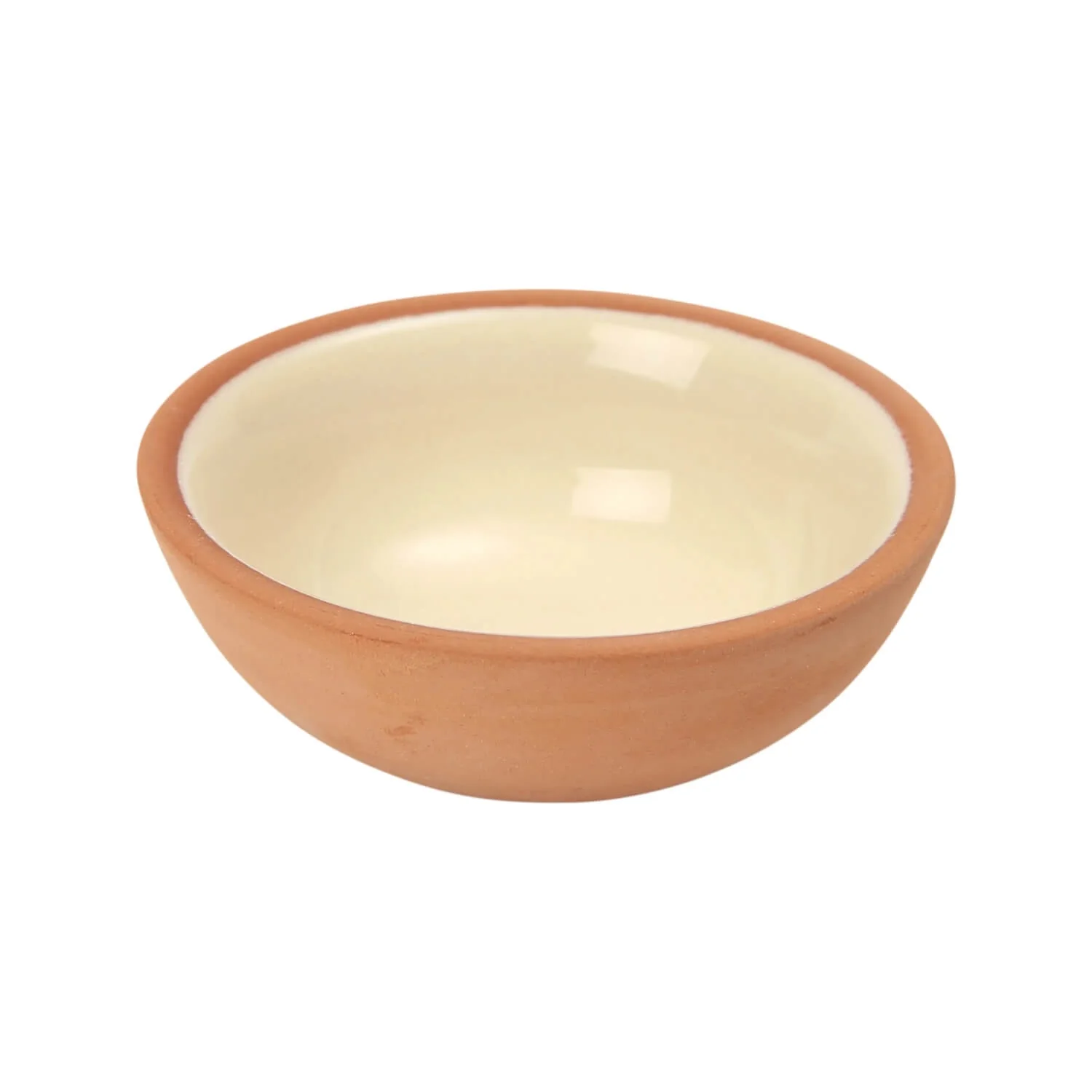 Dexam Sintra Glazed Terracotta 7cm Pinch Pot - Stone