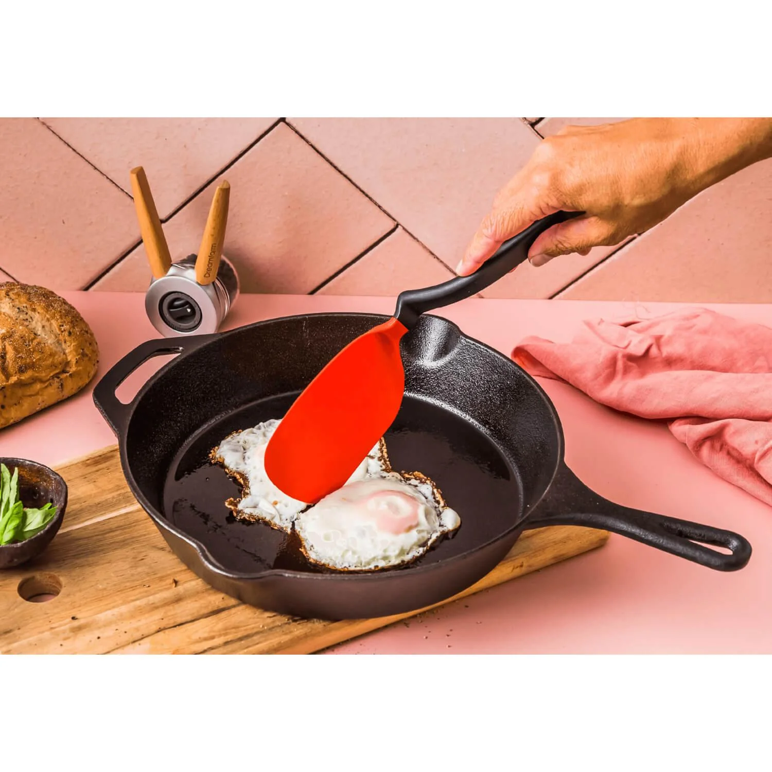 Dreamfarm Chopula Nylon Spatula - Yellow - Image 6
