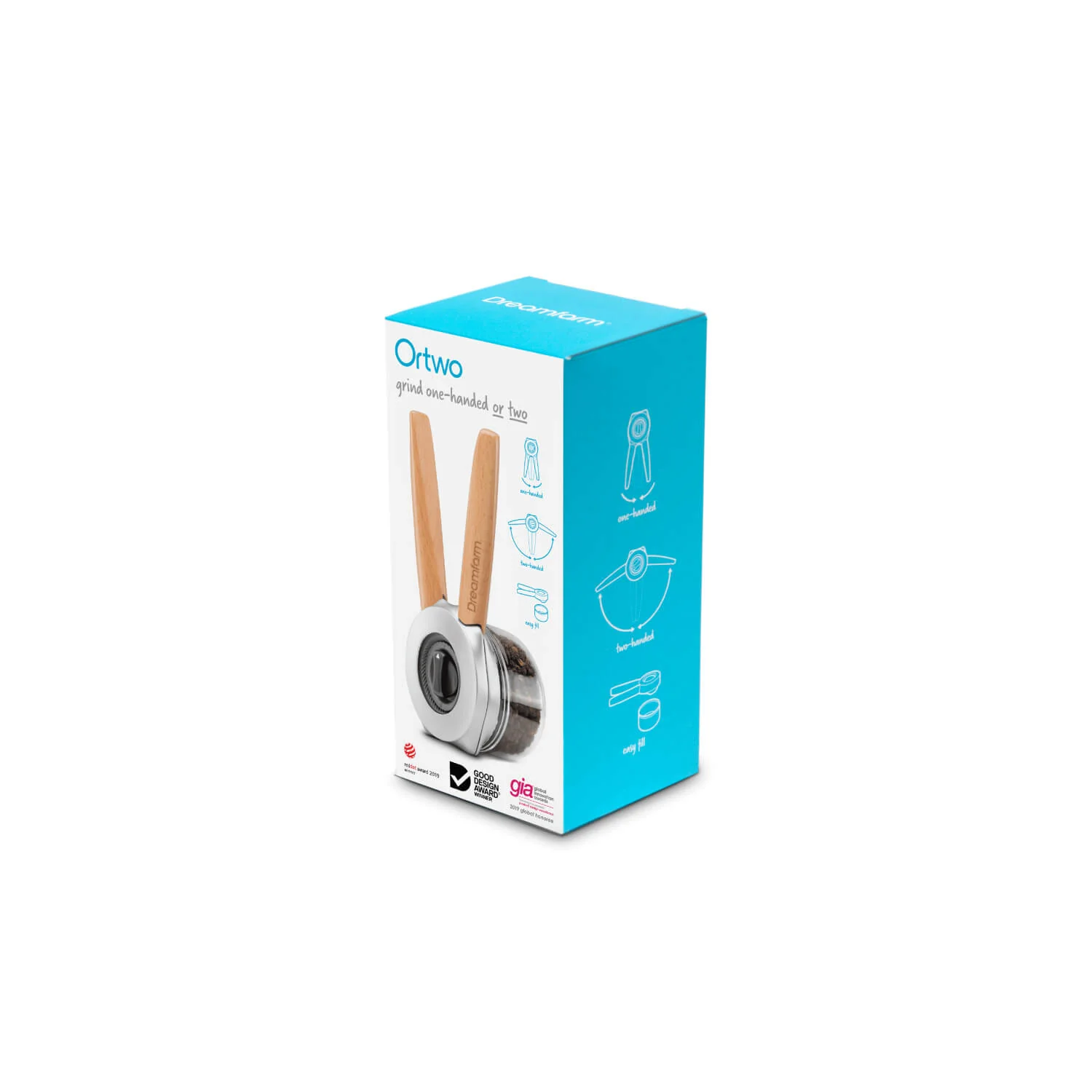 Dreamfarm Ortwo Single or Double Handed Spice Mill - Image 2