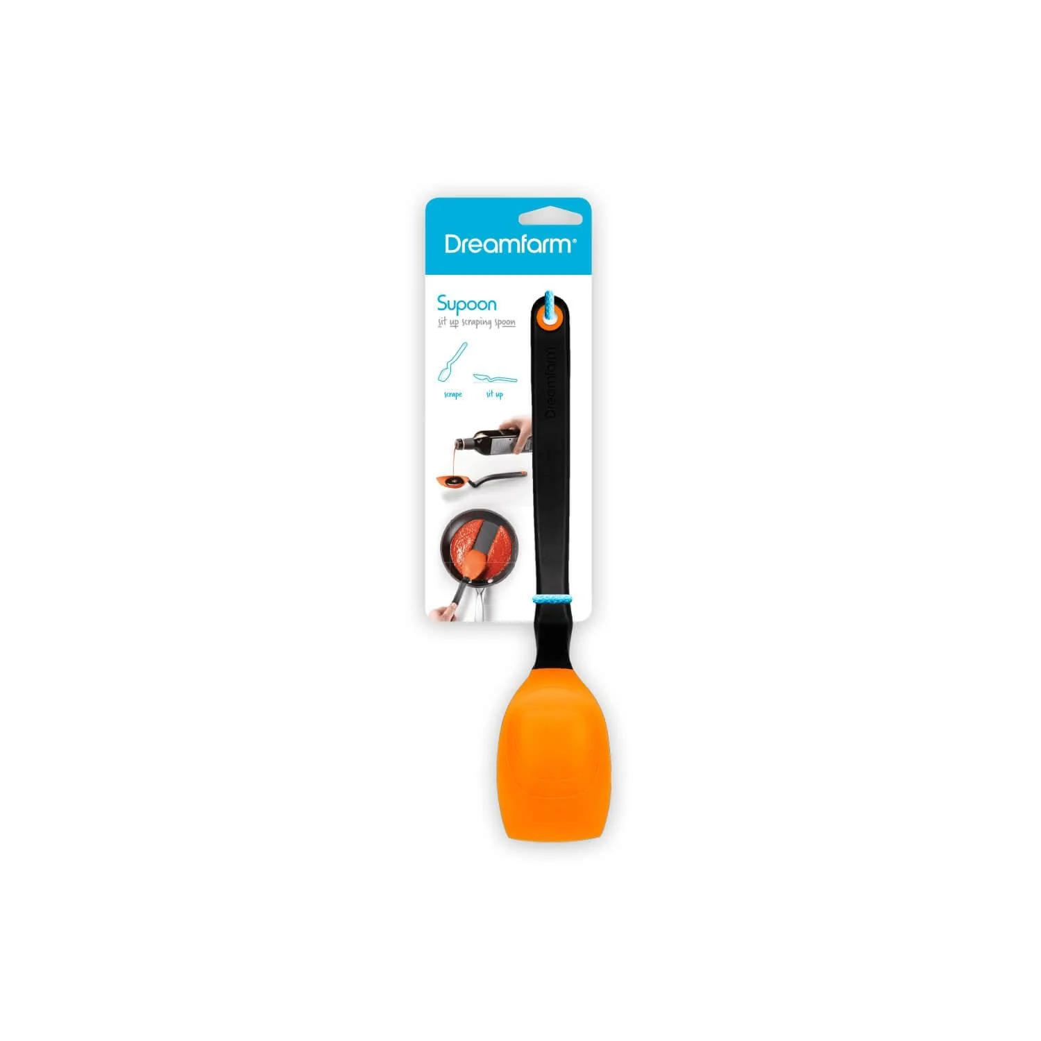 Dreamfarm Supoon Measuring & Scraping Spoon - Orange - Image 2