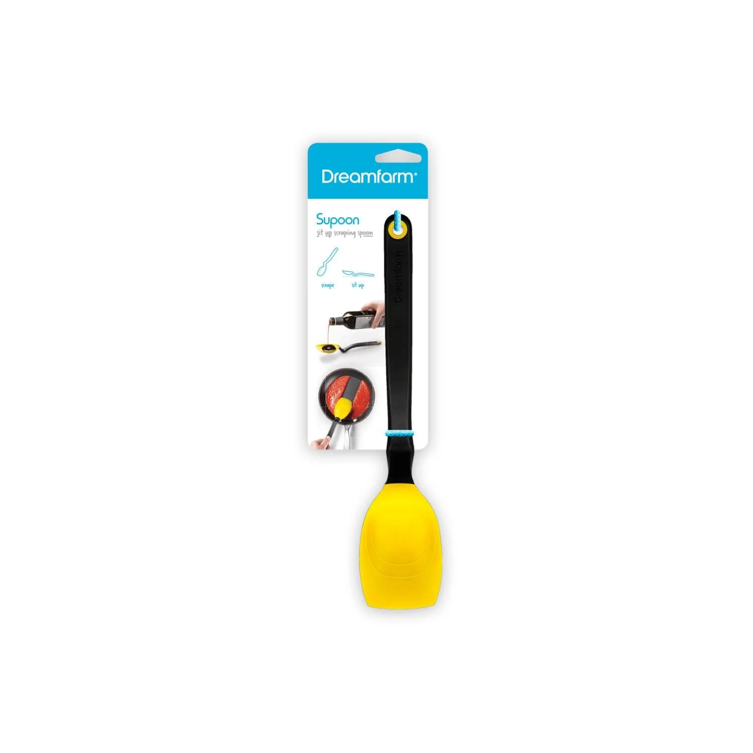 Dreamfarm Supoon Measuring & Scraping Spoon - Yellow - Image 2
