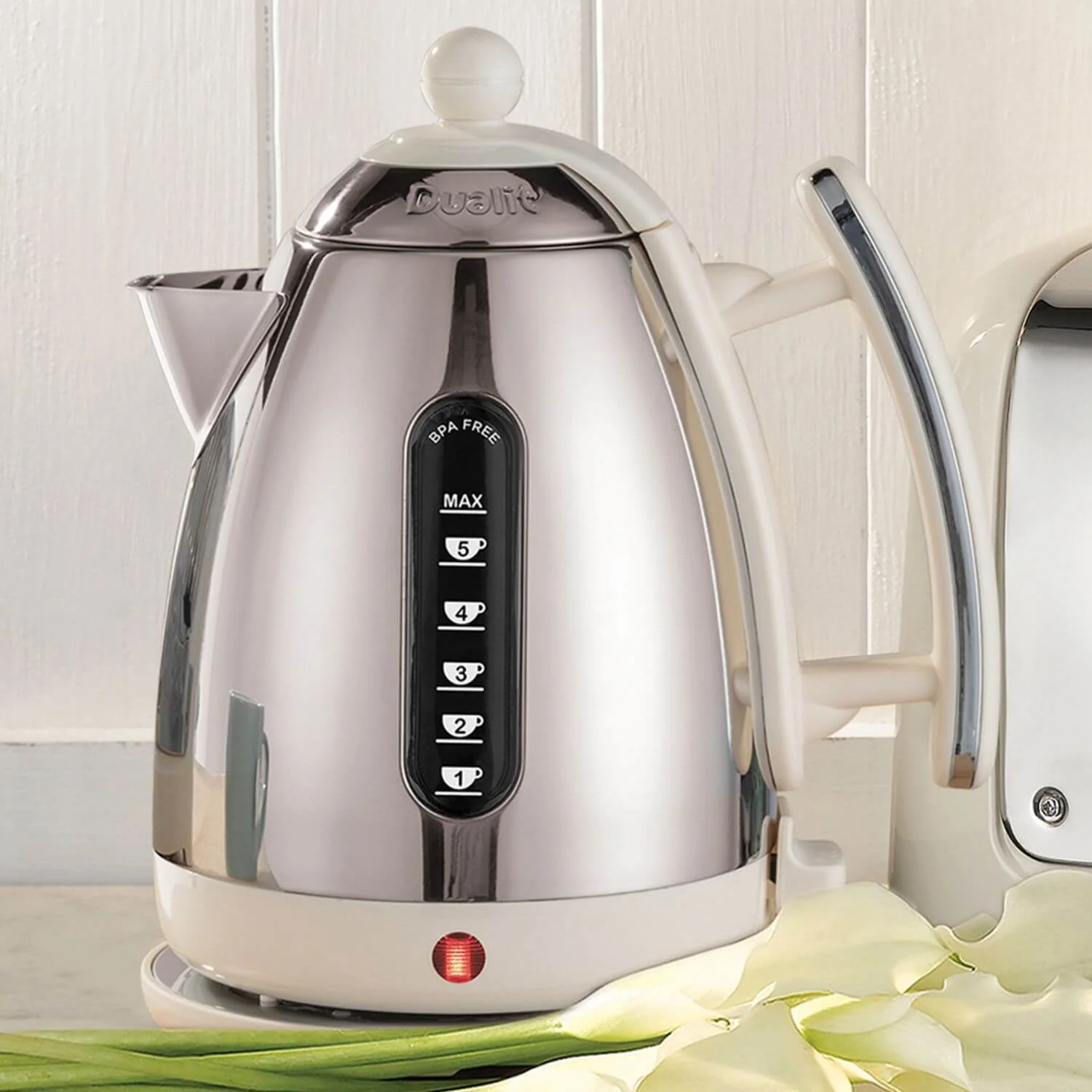Dualit 72003 1.5 Litre Jug Kettle - Canvas White - Image 7