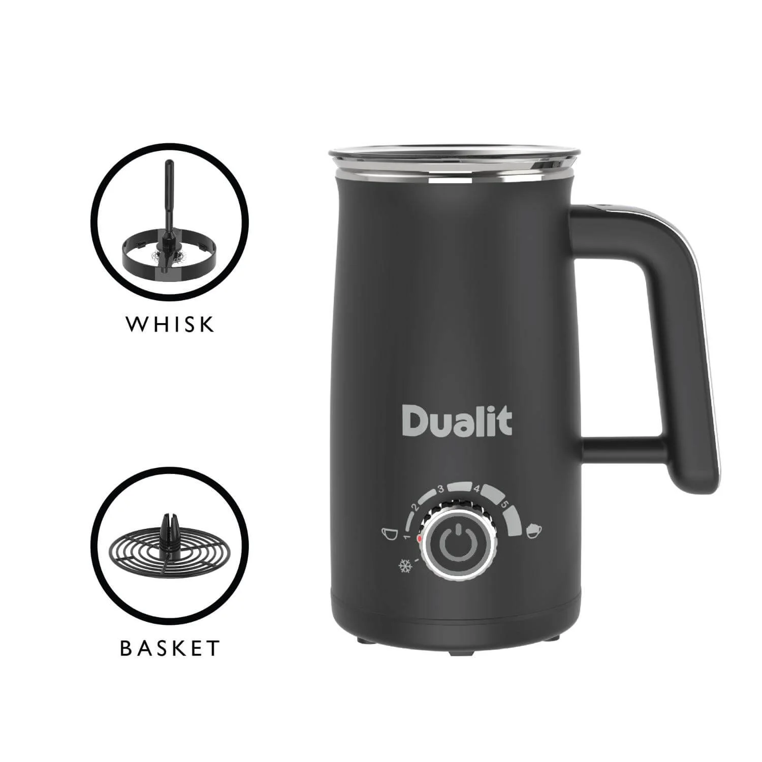 Dualit 84150 Milk Frother Max - Black - Image 10