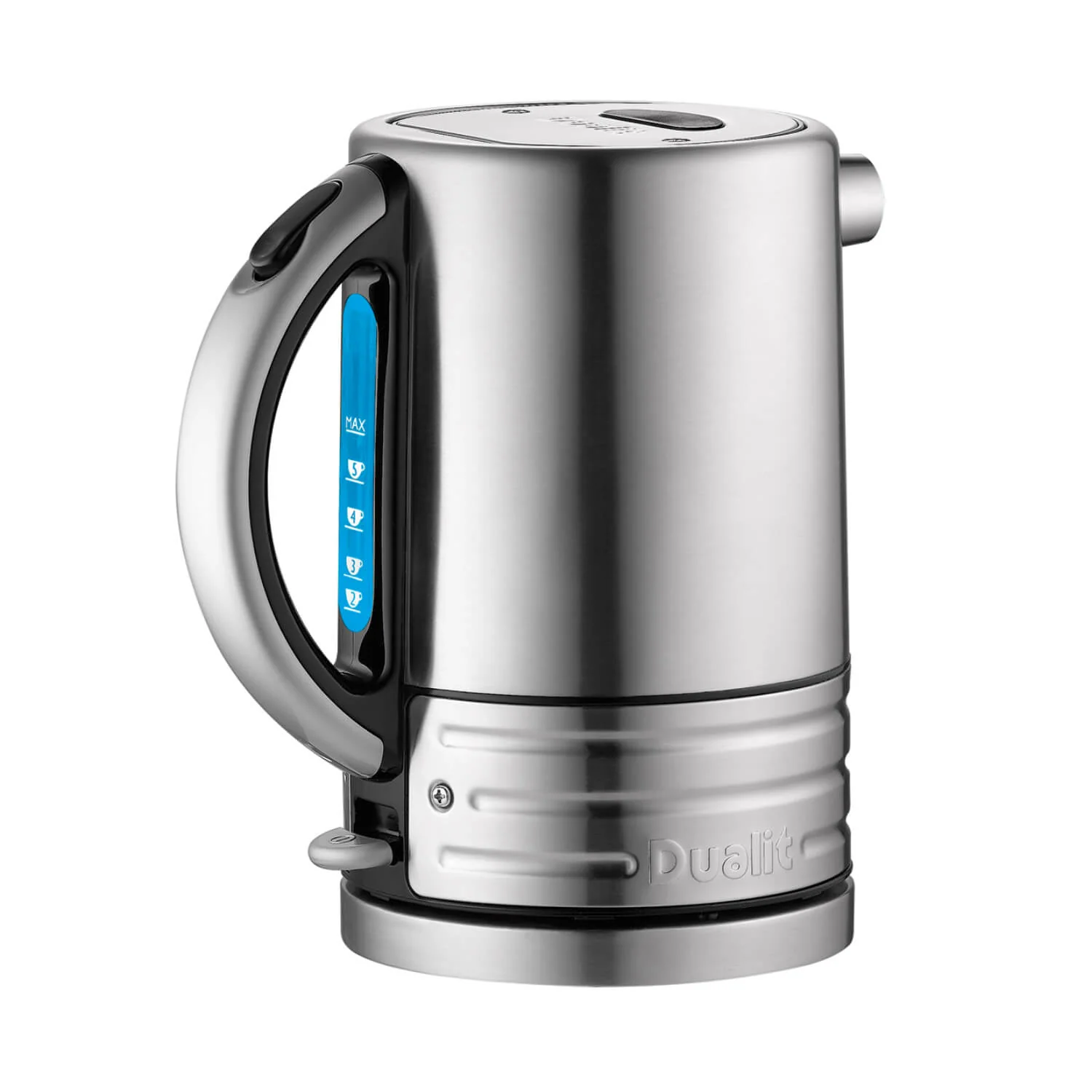 Dualit Architect 1.5 Litre Jug Kettle & 4 Slot Toaster Set - Black & Brushed Stainless Steel - Image 2