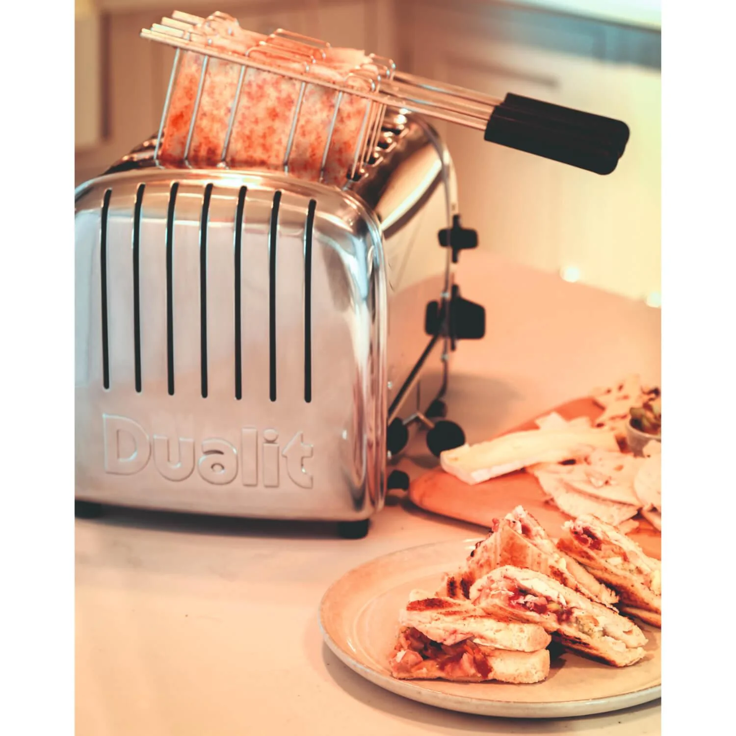 Dualit Classic Vario AWS 40378 4 Slice Toaster - Polished Steel - Image 4