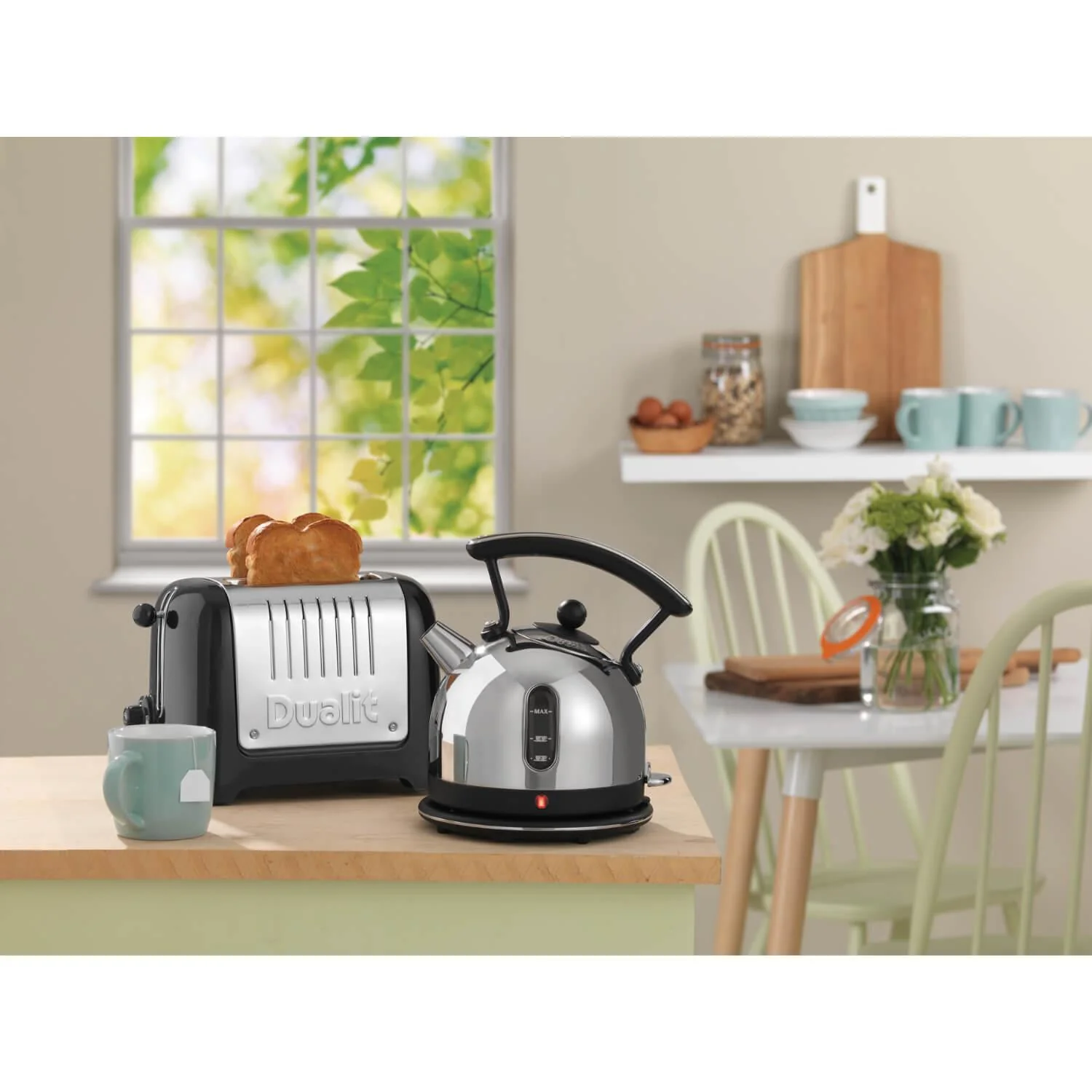 Dualit Lite 26205 2 Slice Toaster - Black & Chrome - Image 6