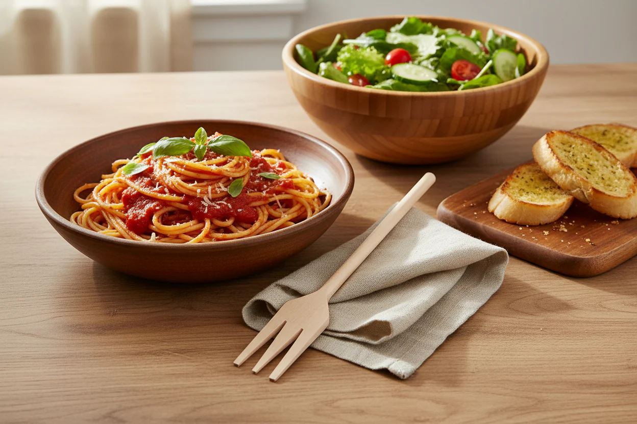 Eddingtons Beechwood Serving Fork - Image 2