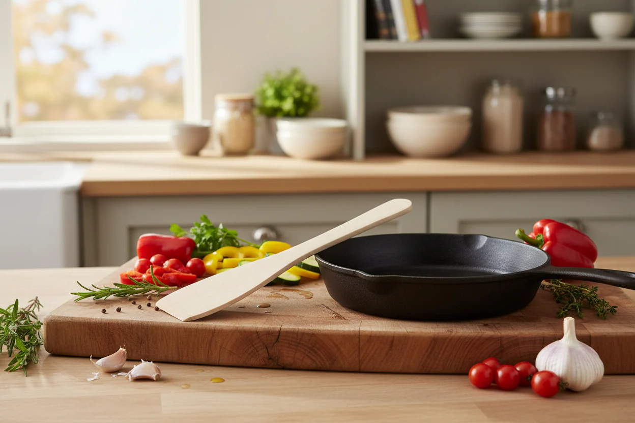Eddingtons Beechwood Spatula - Image 2