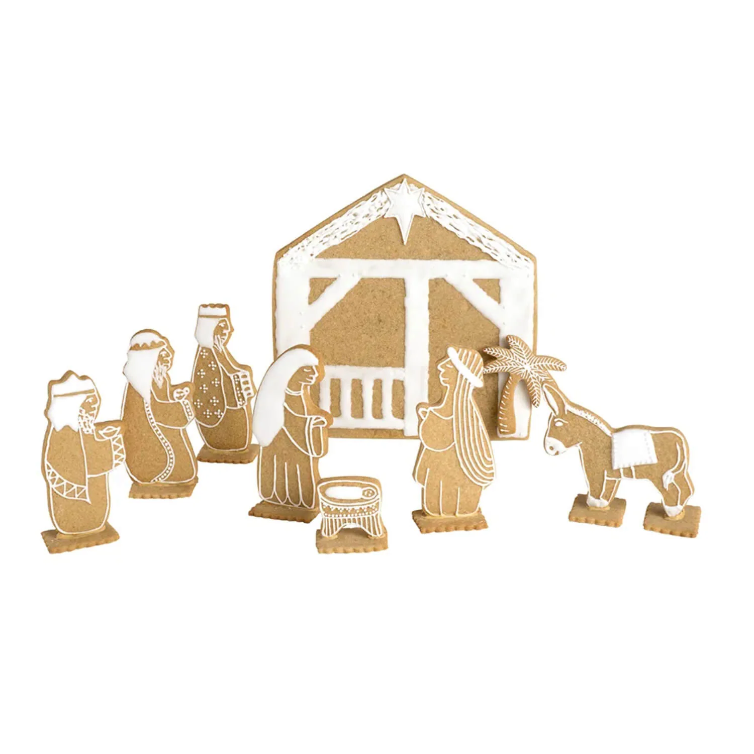 Eddingtons Christmas Nativity Cookie Cutter Set - 10-Piece - Image 4