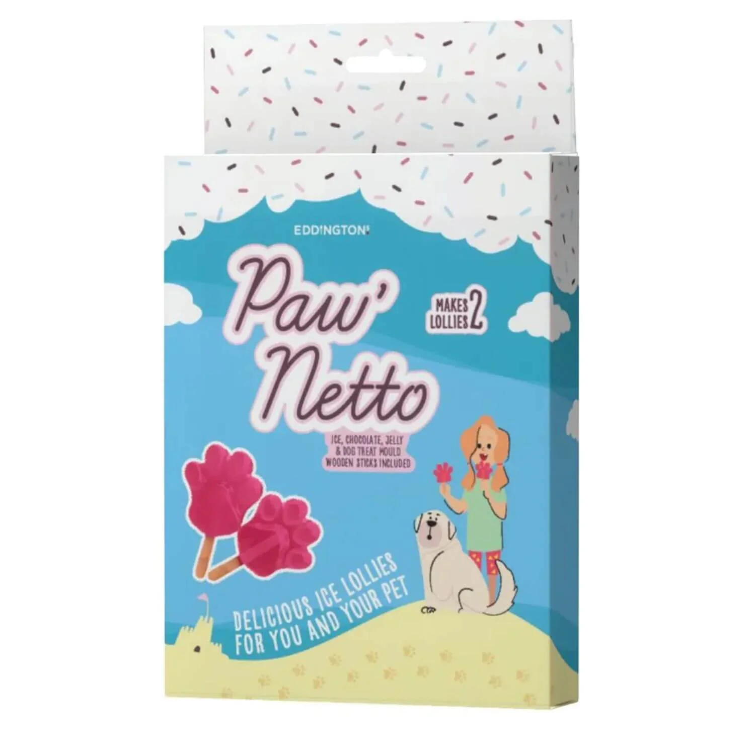 Eddingtons Paw Netto Kids or Pets Silicone Treat or Lolly Mould - Image 5