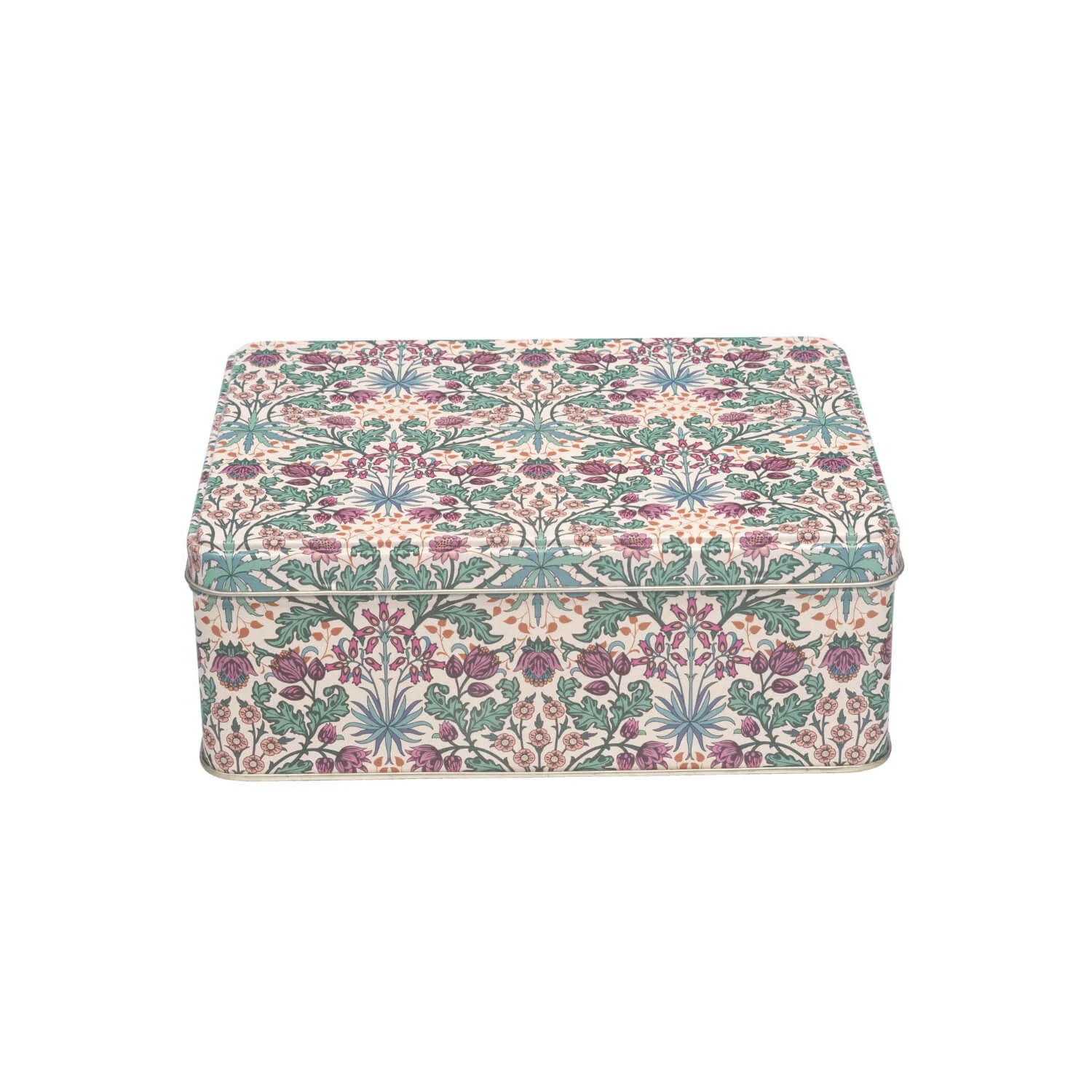 Elite Tins Arts & Crafts Deep Rectangular Tin - Hyacinth