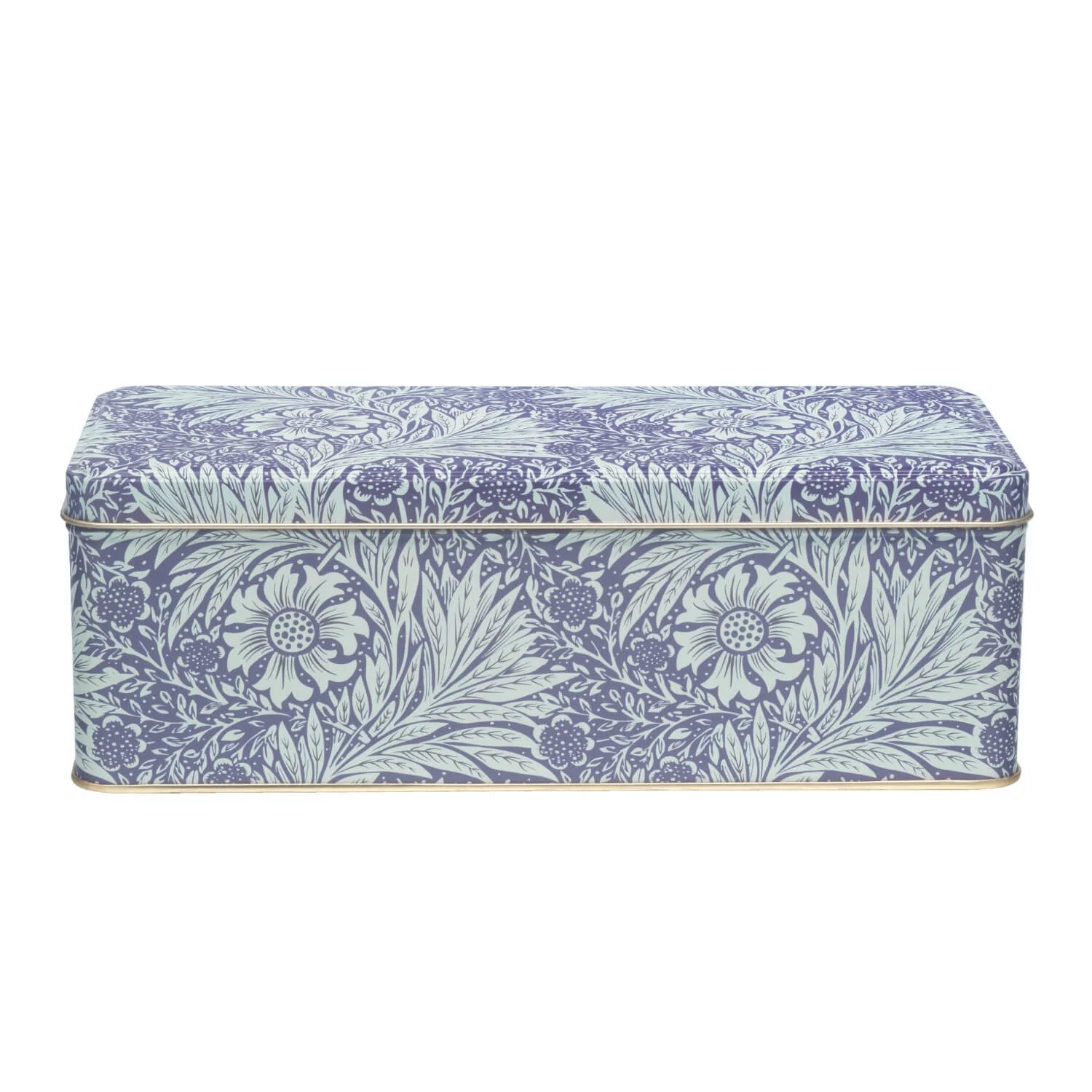 Elite Tins Arts & Crafts Long Deep Rectangular Tin - Marigold