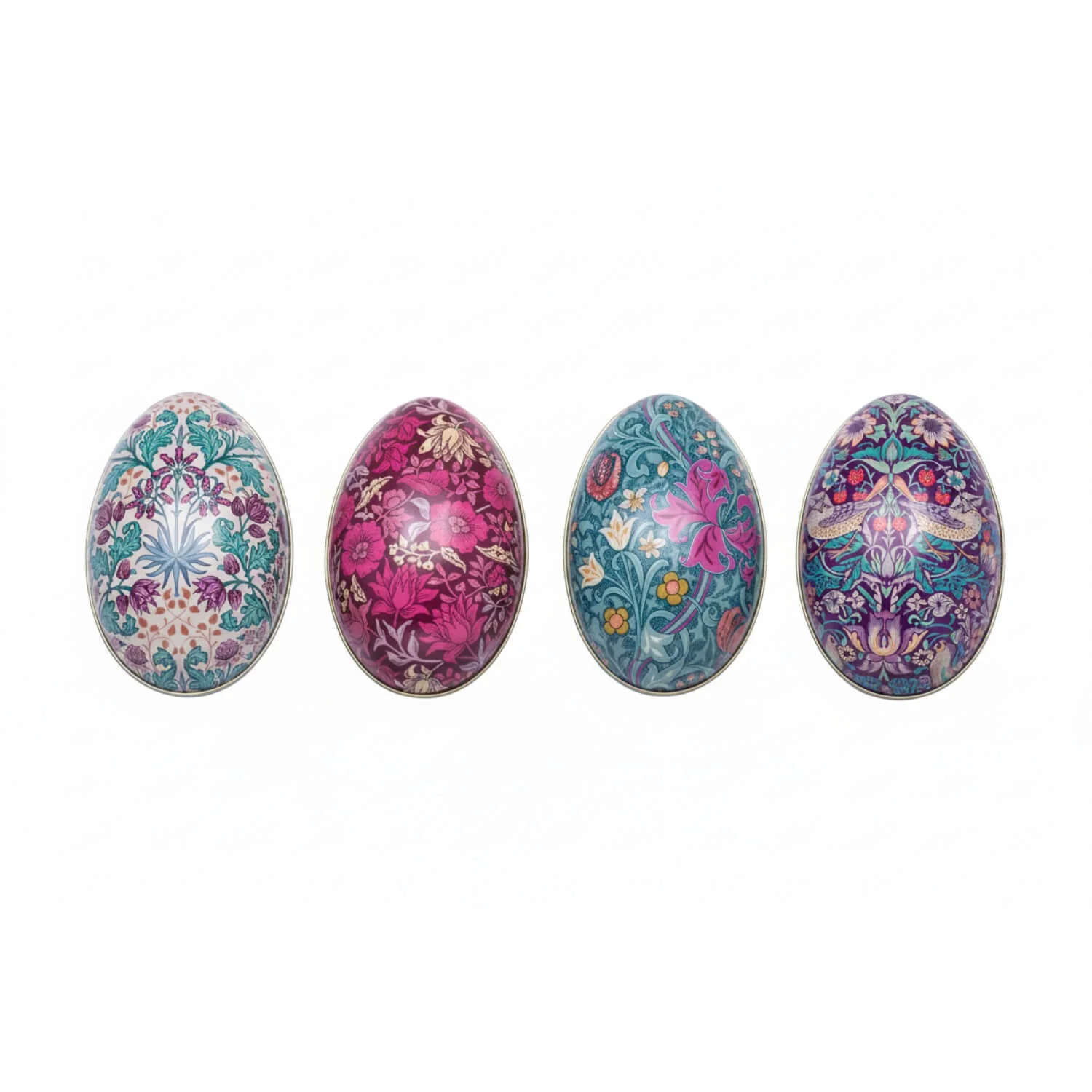 Elite Tins Arts & Crafts Medium Egg Shaped Tin - Assorted