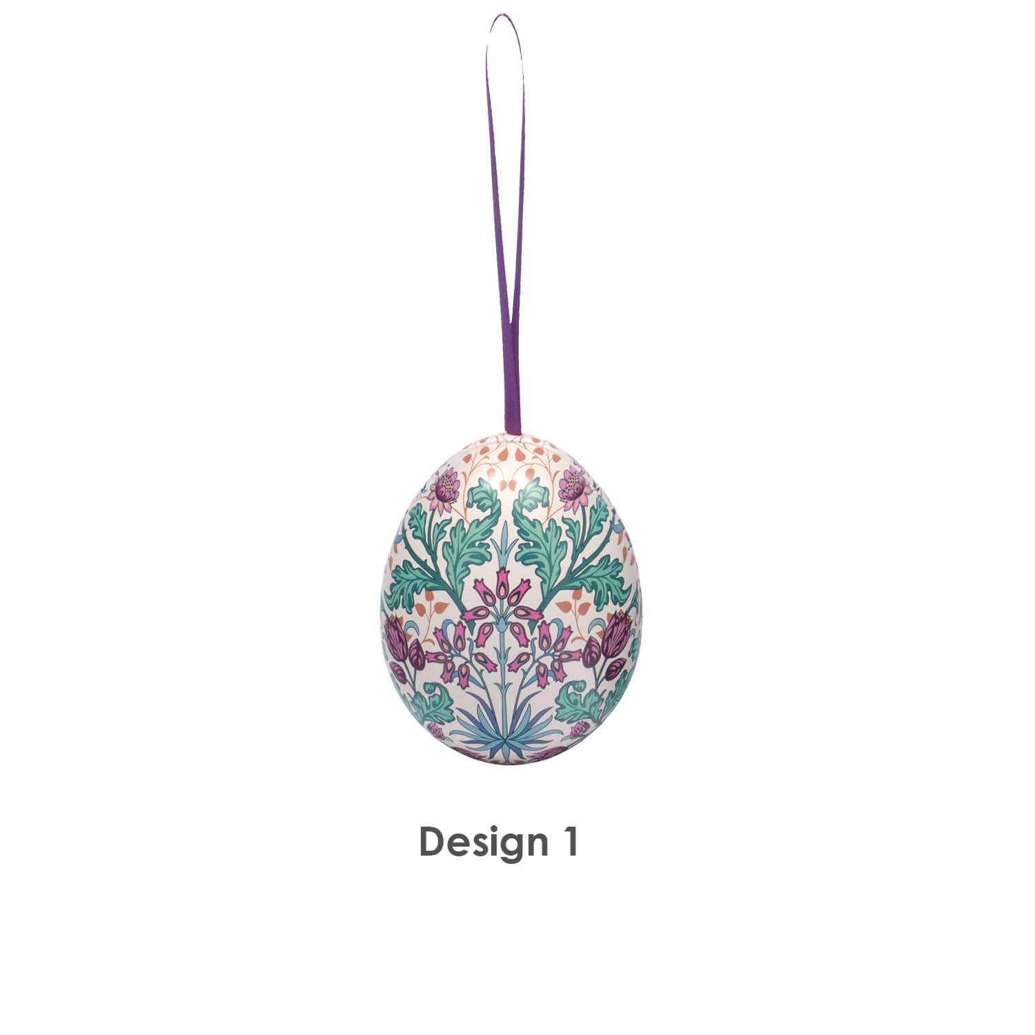 Elite Tins Arts & Crafts Mini Hanging Egg Shaped Tin - Assorted - Image 2