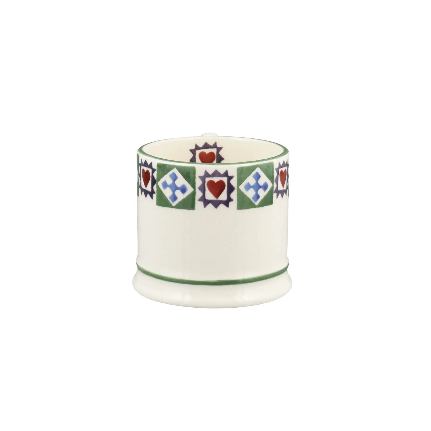 Emma Bridgewater 175ml Small Festive Mug - Christmas Quilt - Image 2