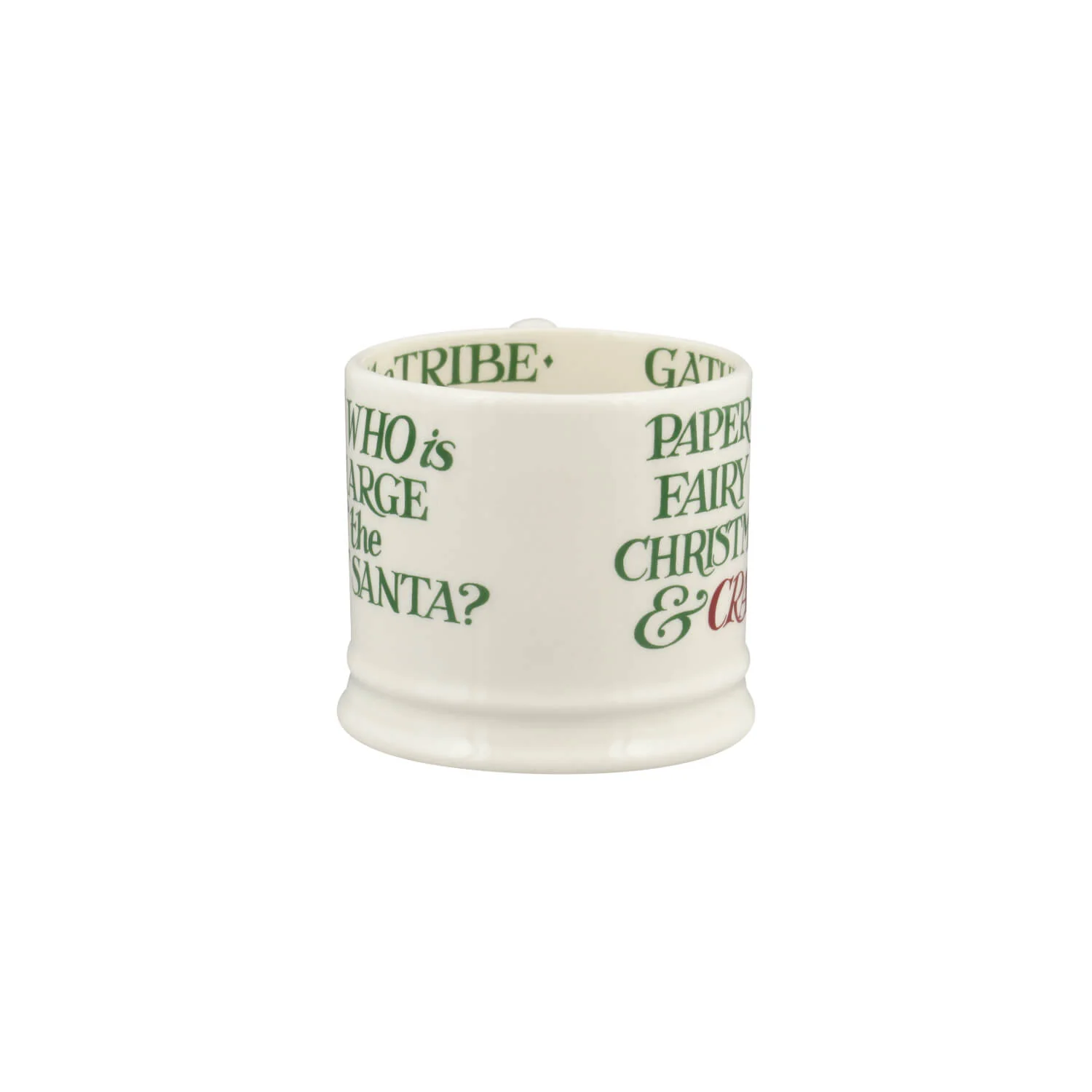 Emma Bridgewater 175ml Small Festive Mug - Christmas Toast Crackers - Image 2
