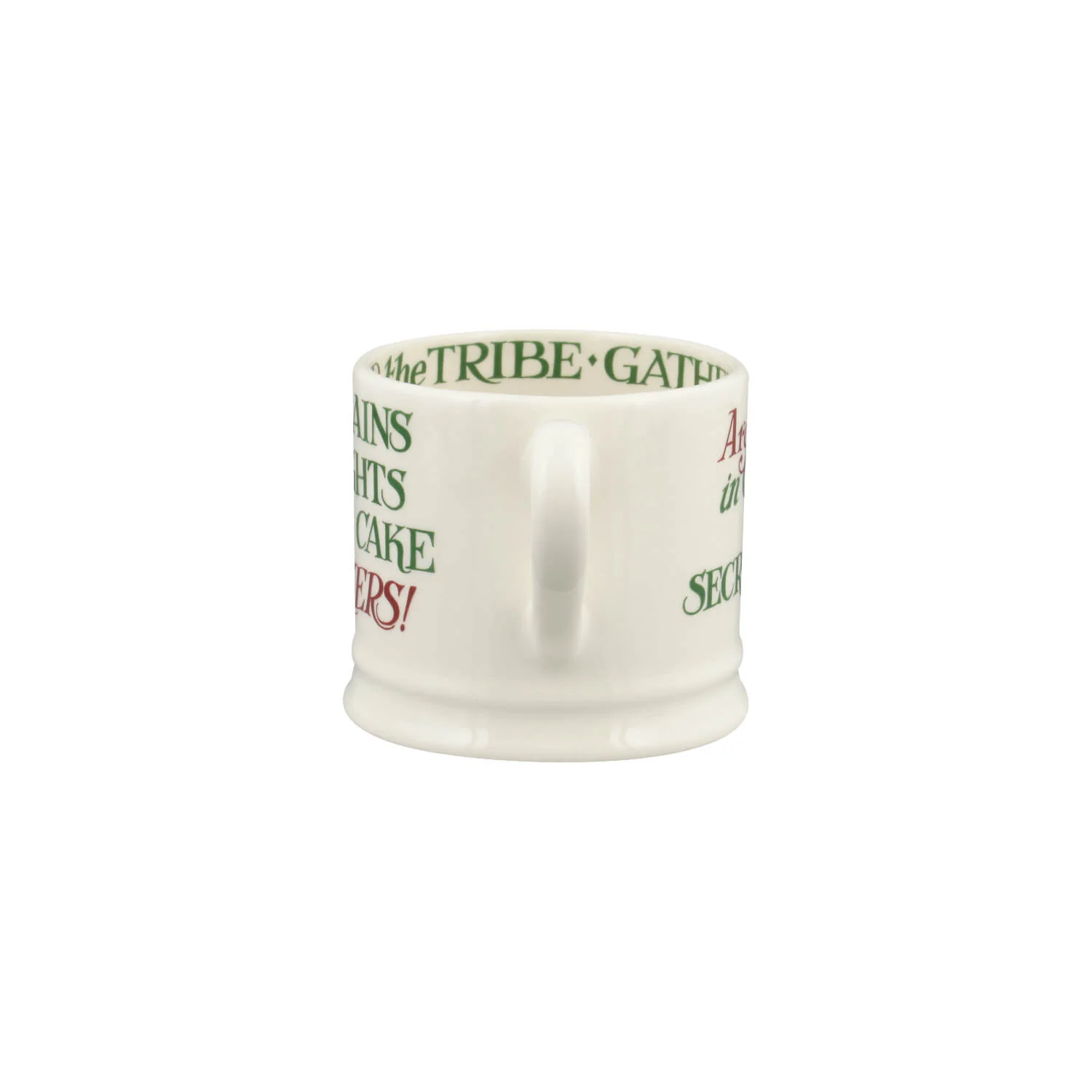 Emma Bridgewater 175ml Small Festive Mug - Christmas Toast Crackers - Image 3