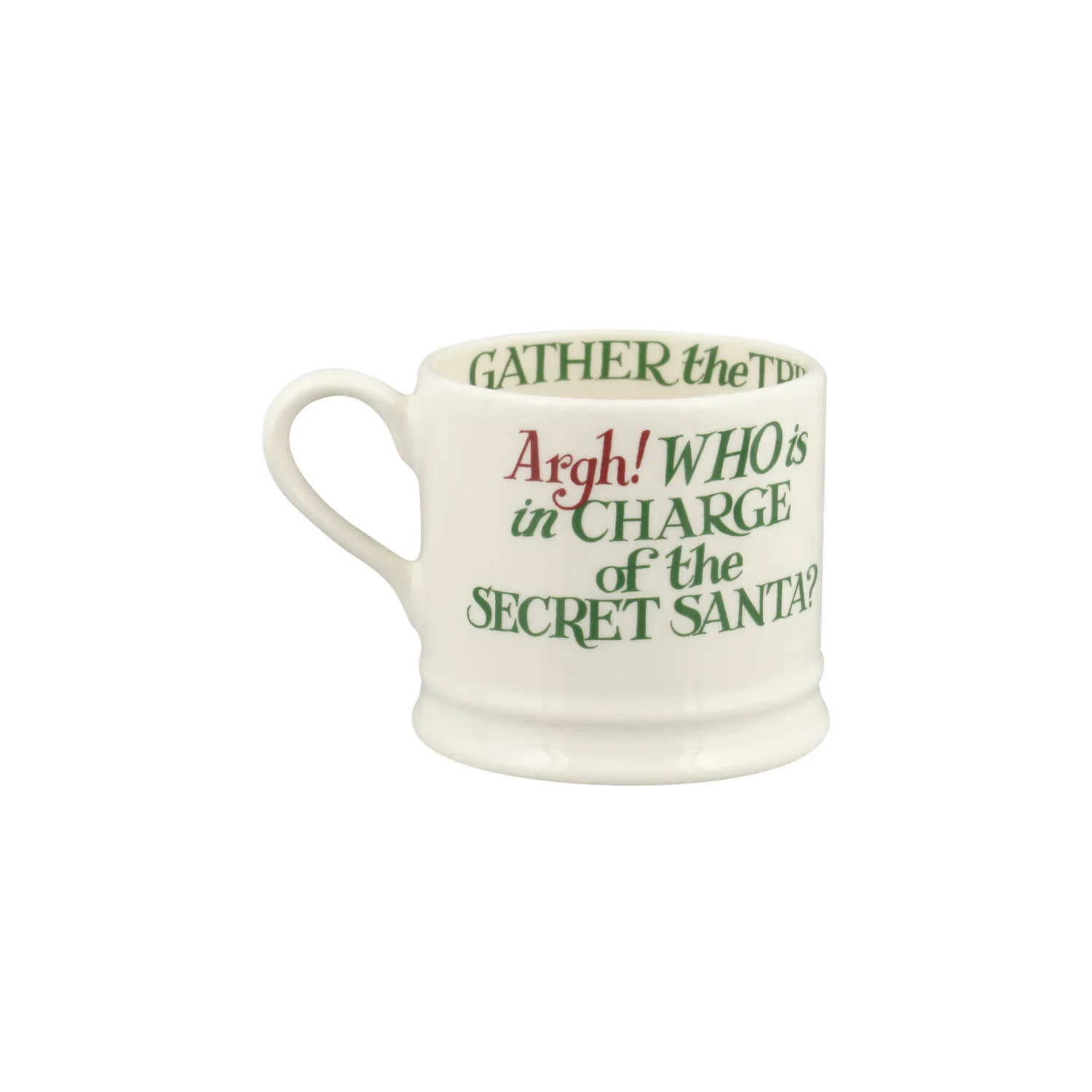 Emma Bridgewater 175ml Small Festive Mug - Christmas Toast Crackers - Image 4