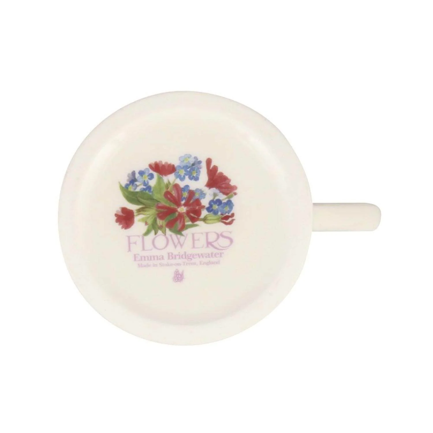 Emma Bridgewater 175ml Small Mug - Forget Me Not & Red Campion - Image 3