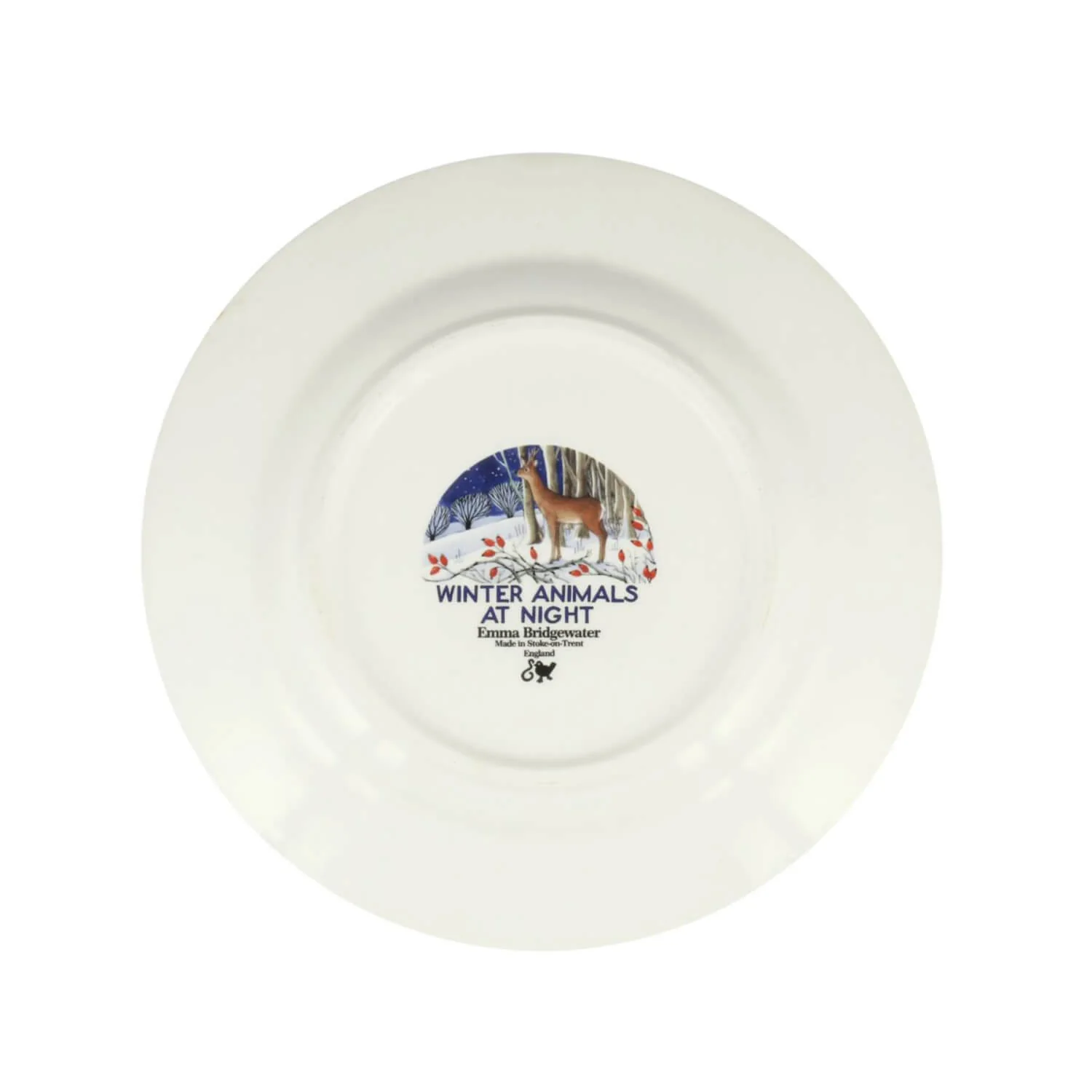 Emma Bridgewater 8 1/2" Plate - Midnight Deer - Image 2