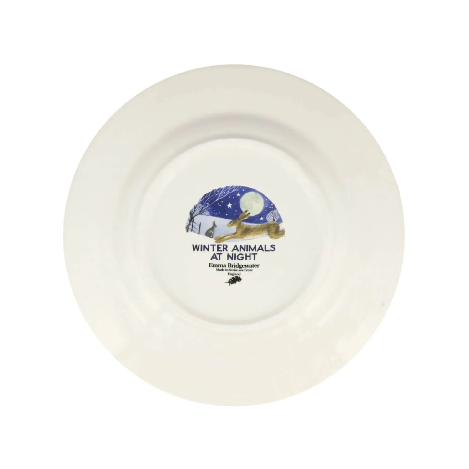 Emma Bridgewater 8 1/2" Plate - Midnight Hare - Image 2