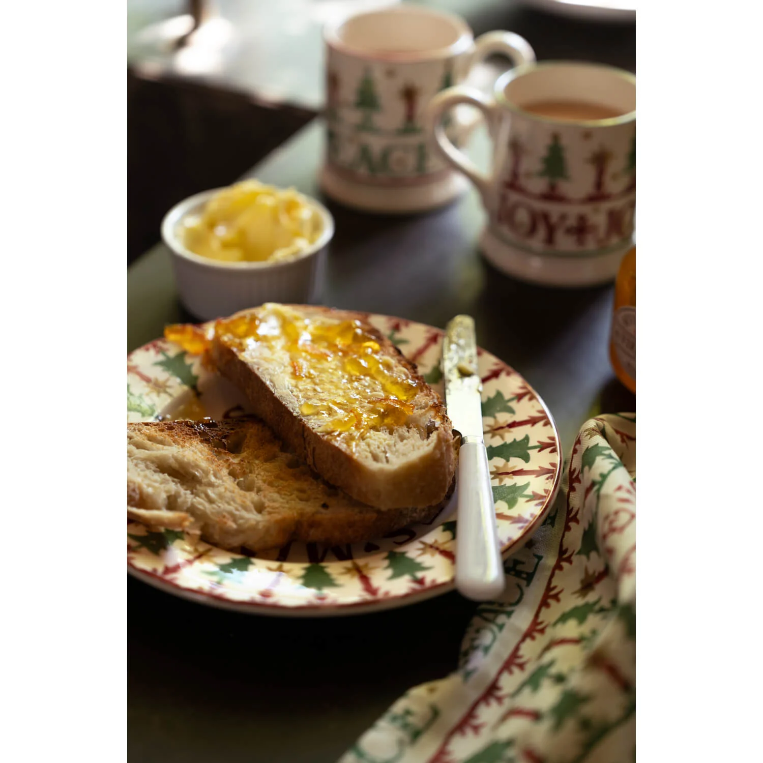 Emma Bridgewater Christmas 16cm Small Side Plate - Christmas Joy - Image 2